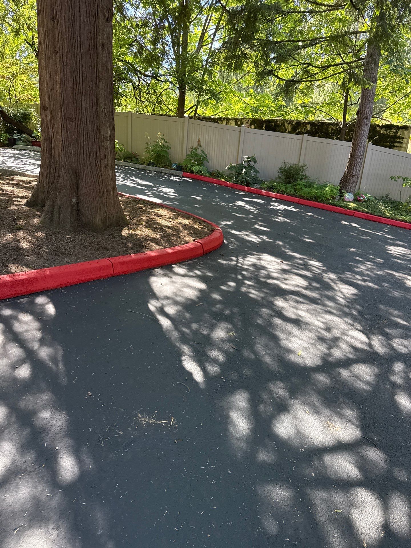 Curb Repaint | Seattle  by Jireh Asphalt & Concrete Inc 