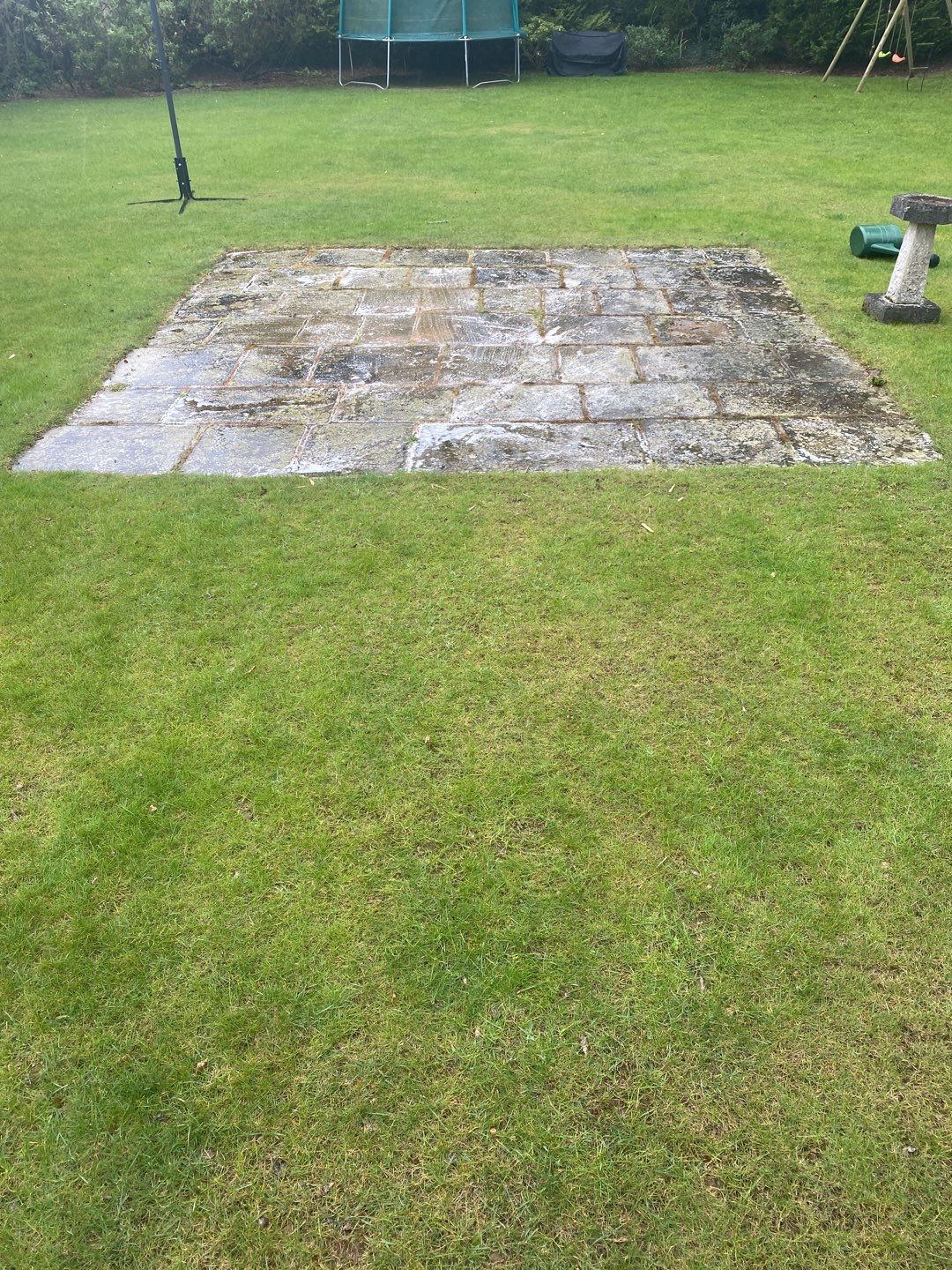 Driveway And Patio Clean using honda 21 ltr/min by Ges Exterior Cleaning ltd