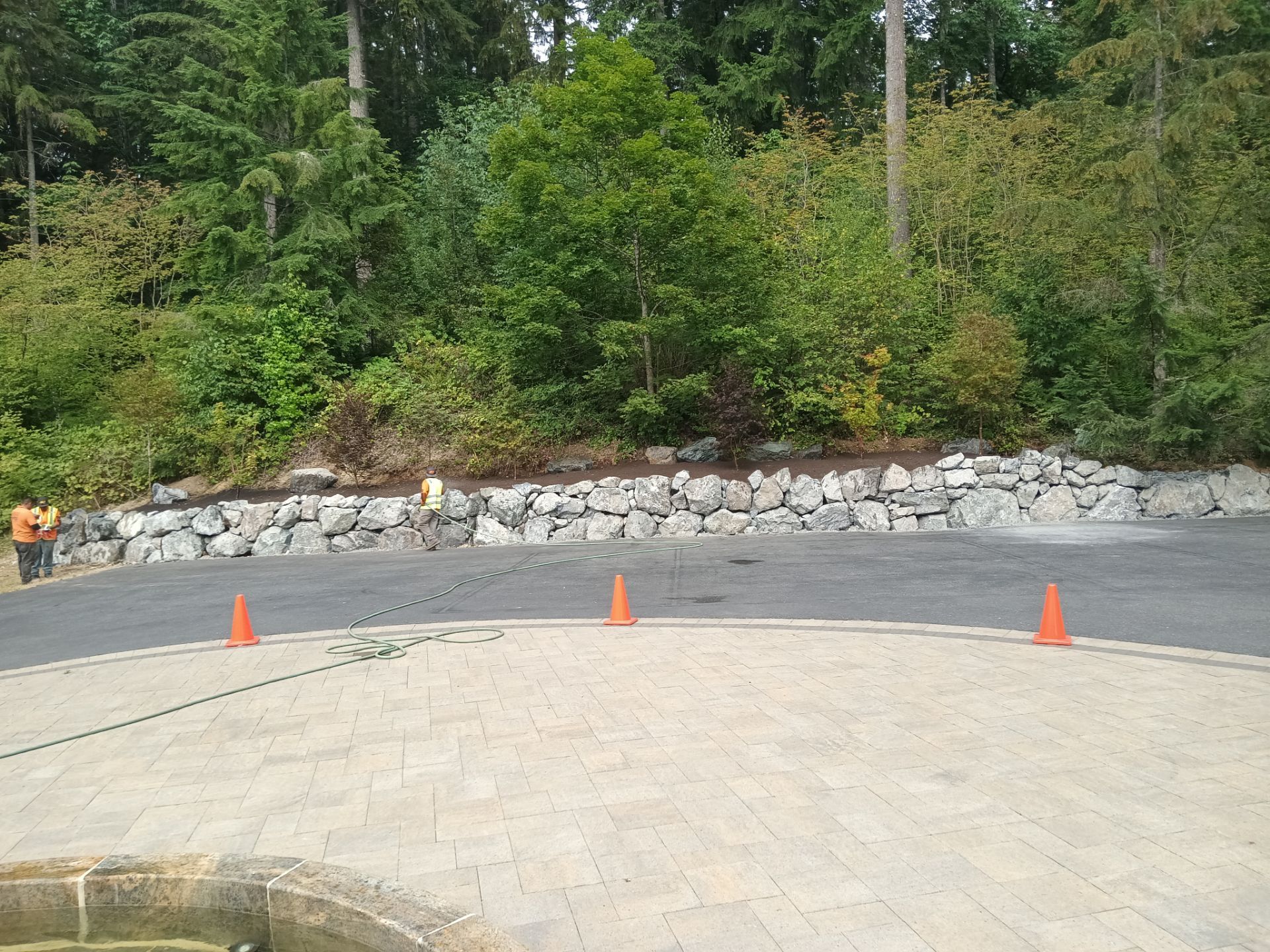 Jim | Rockery Wall, Landscaping, Road Repair & Sealcoating by Jireh Asphalt & Concrete Inc 
