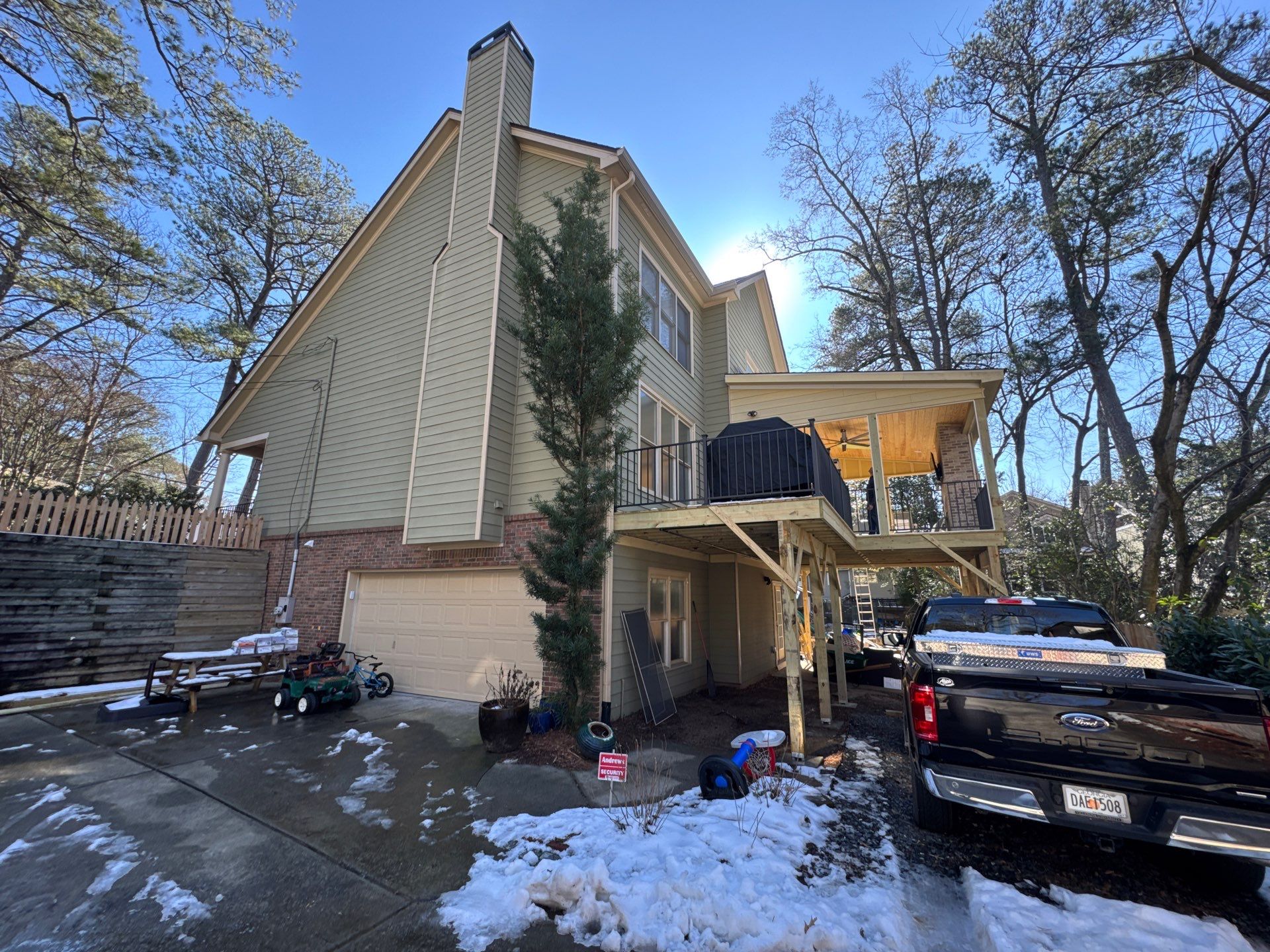 Full Exterior Home Painting and Trim Update in Atlanta by Swift Home Renovations
