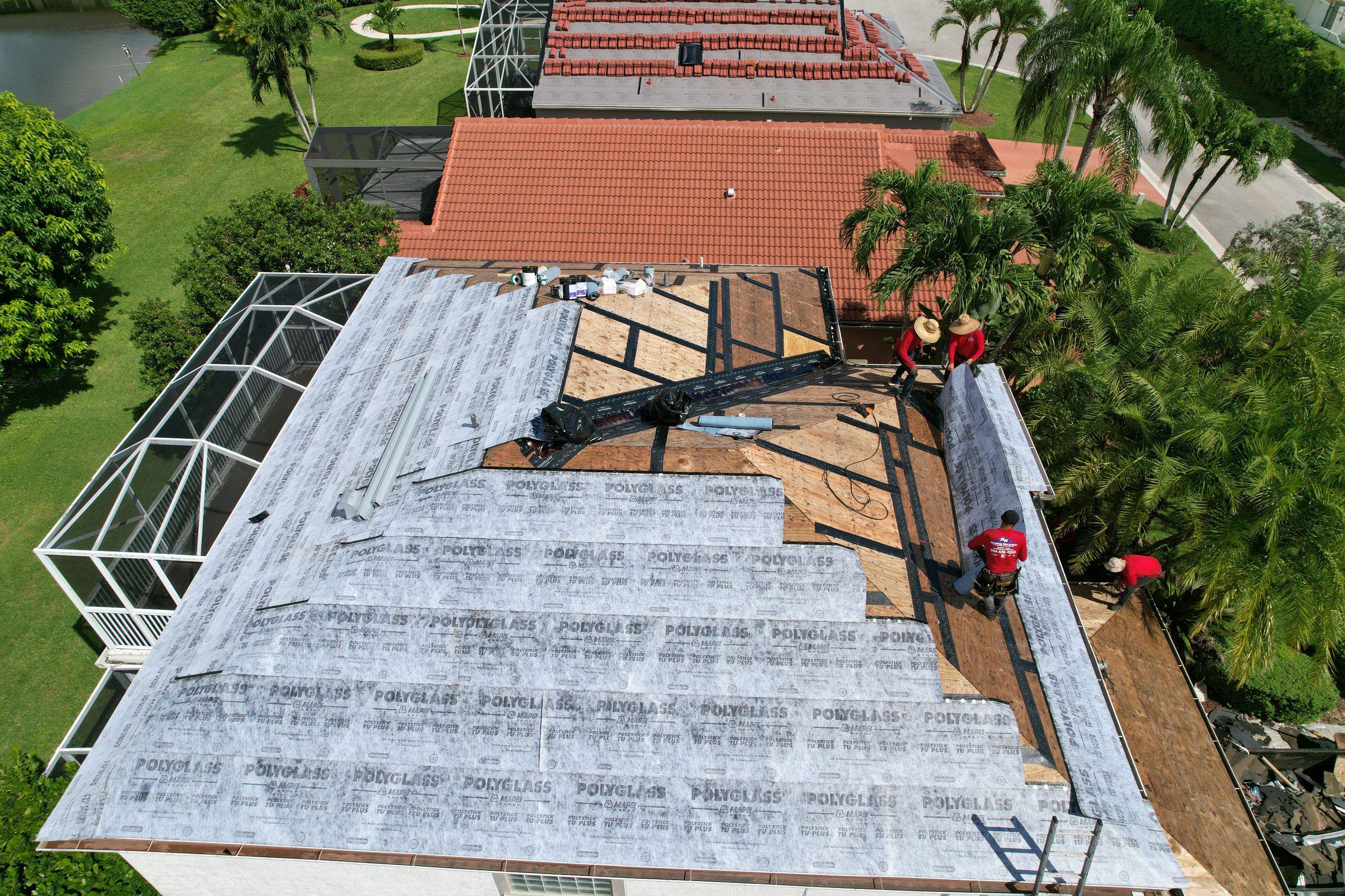 Tile Reroof in Boca Raton by Roofing Recovery