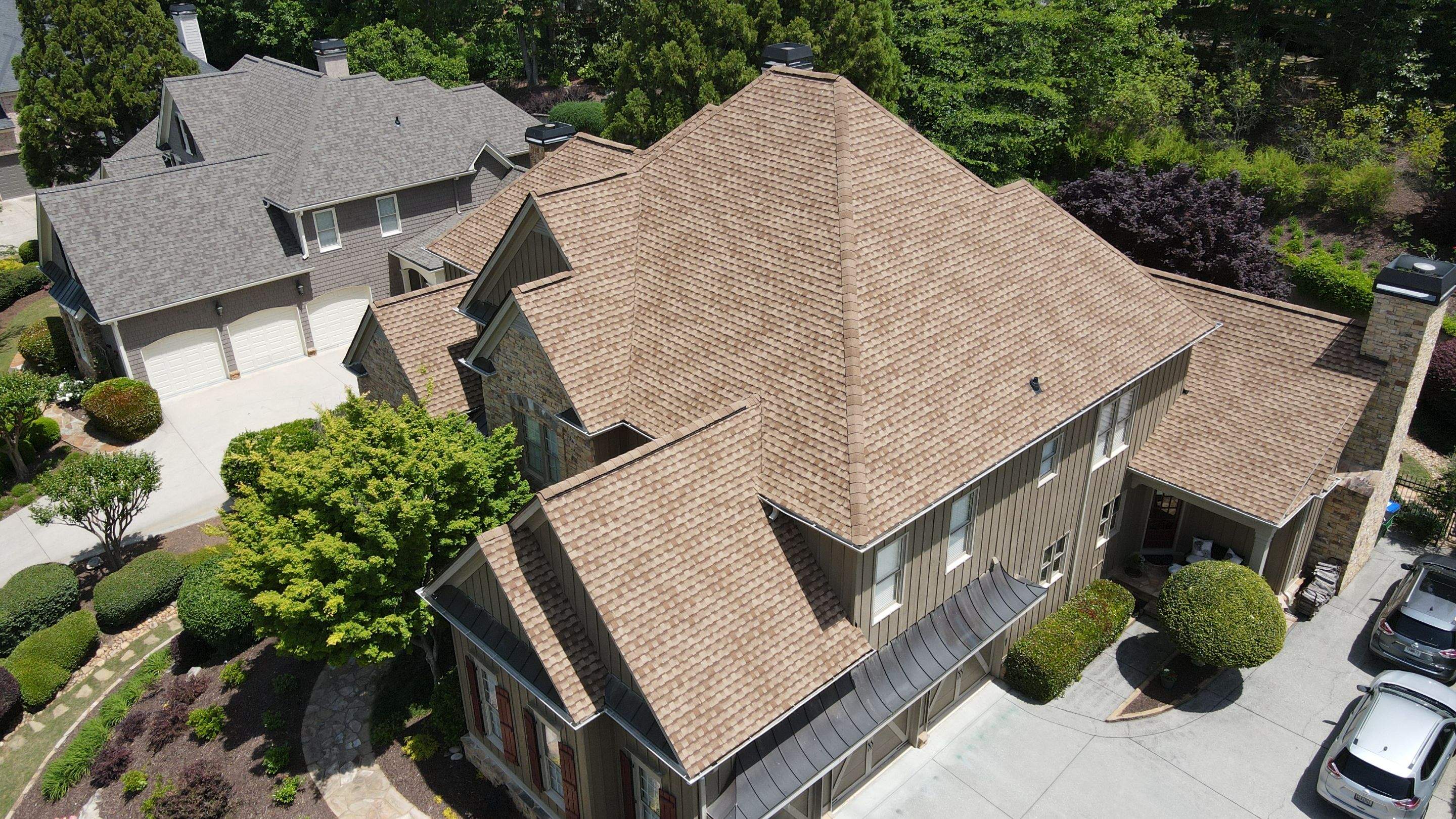 Radical color change! 🎨 by Georgia Roof Advisors