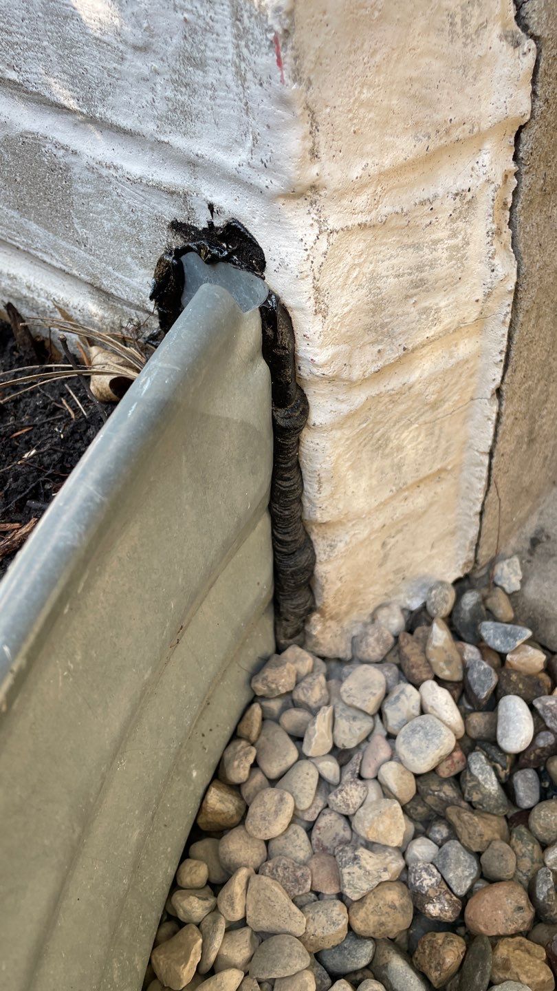 Drain Tile, Window Wells & Buried Discharge in Minneapolis by Waterproofing Northeast