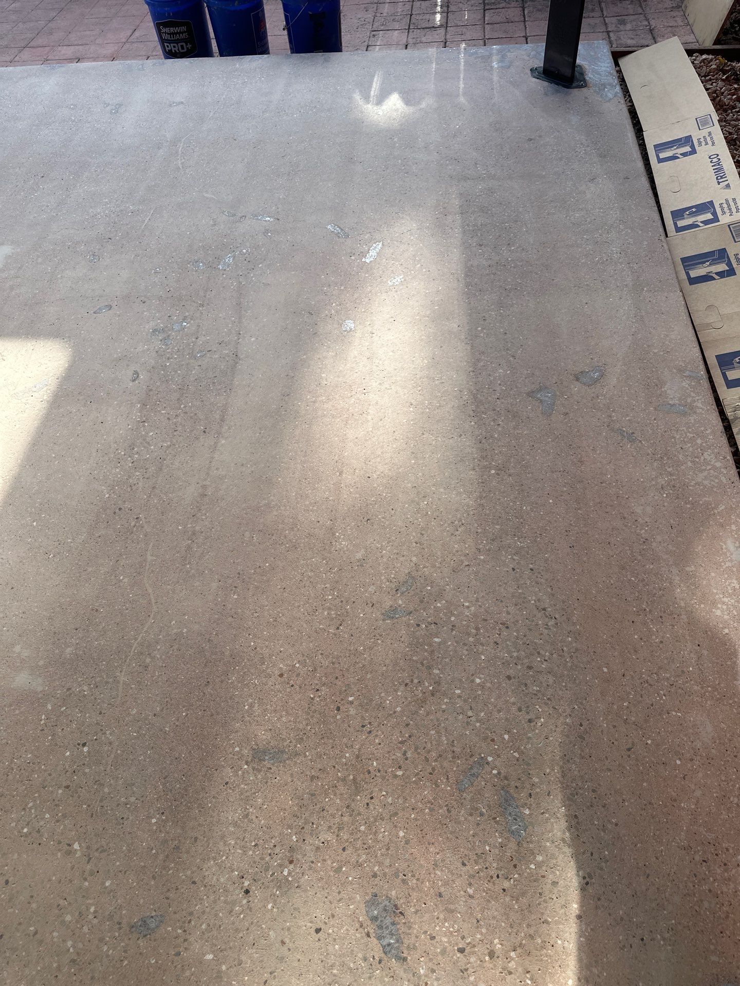 Custom Pumice Decorative Chip Porch Coating in Templeton by MGP Coatings