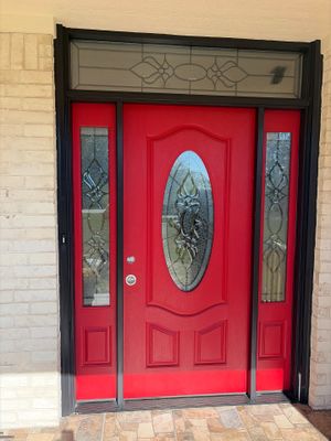 A Fresh Welcome Home! | Tyler TX Front Door Refresh Quality Coats Painting