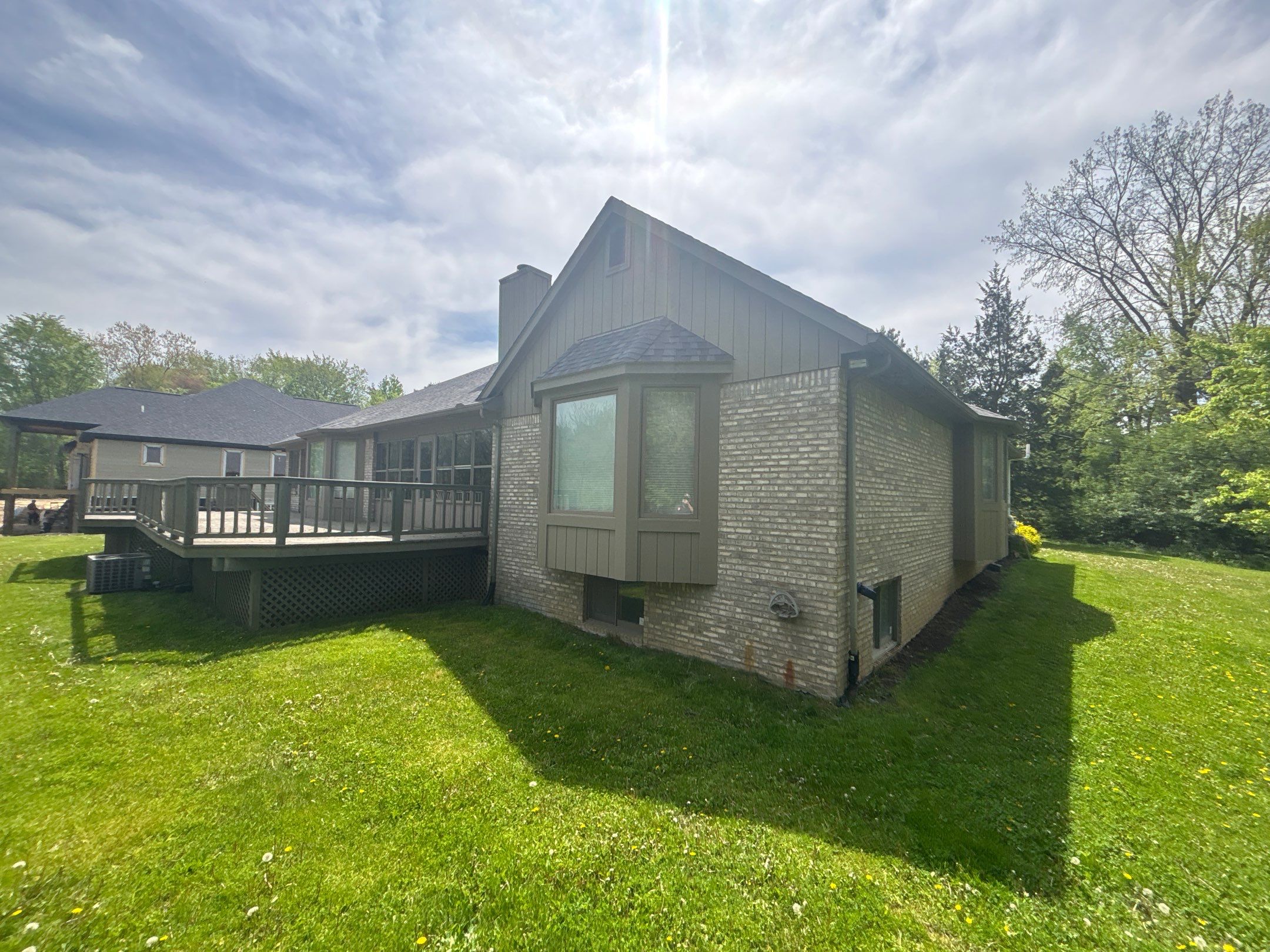 Siding Replacement using Alside Charter Oak D4.5" Laguna Blue by 180 Contractors