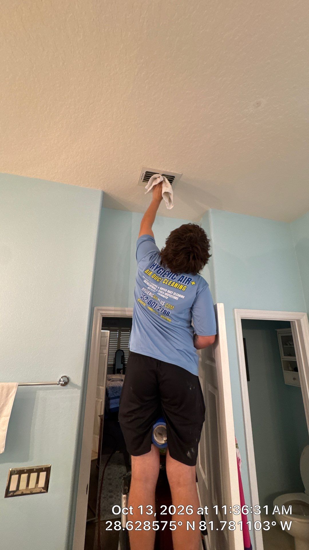 Air Duct Cleaning with Negative Suction — Groveland by Hygienic Air, Inc