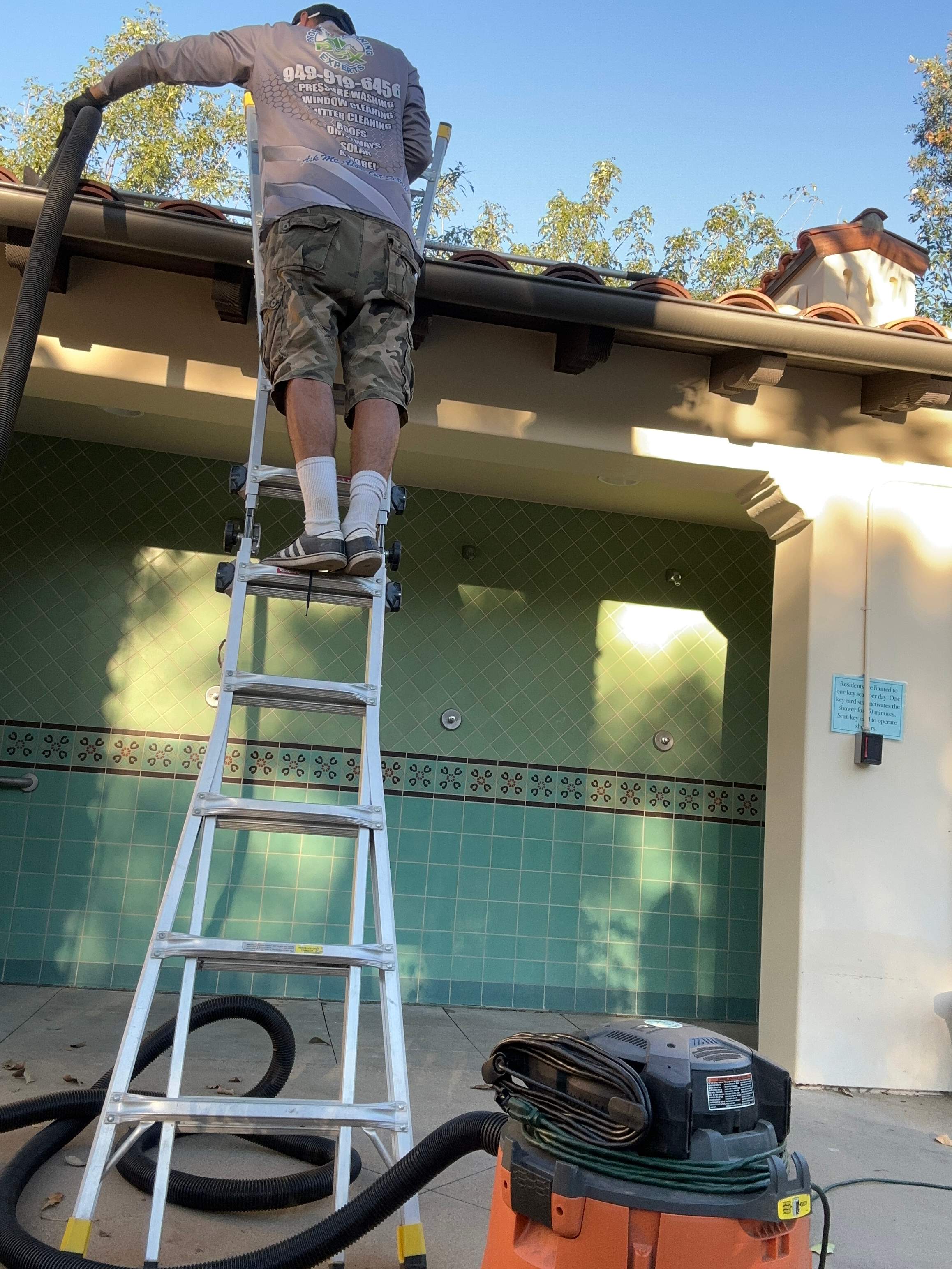 Orange County Gutter Cleaning by Property Cleaning Experts