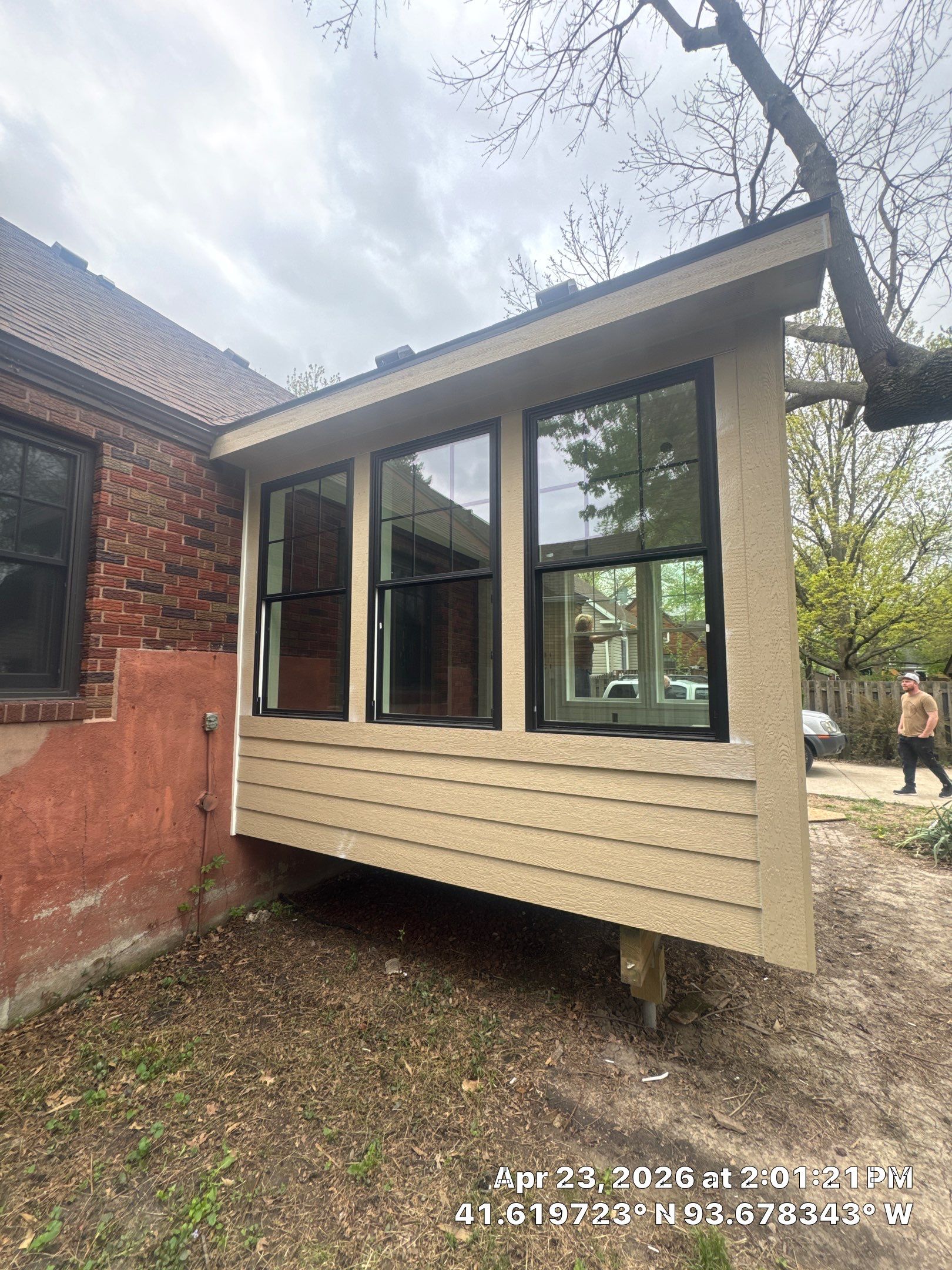 New 4 season room interior & exterior painting by Midwest Paint LLC