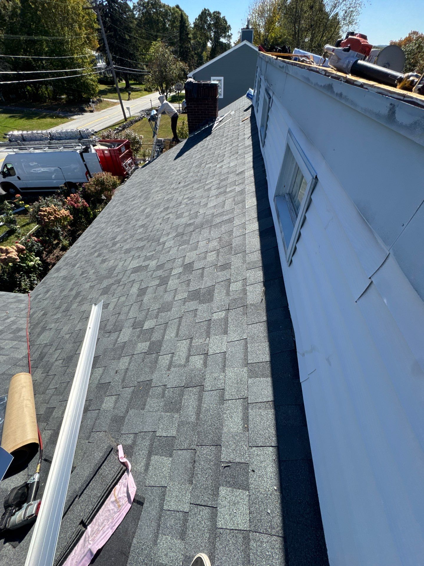 Full Roof Replacement & EPDM Integration | Tewksbury, MA by Mighty Dog Roofing of Greater Middlesex County