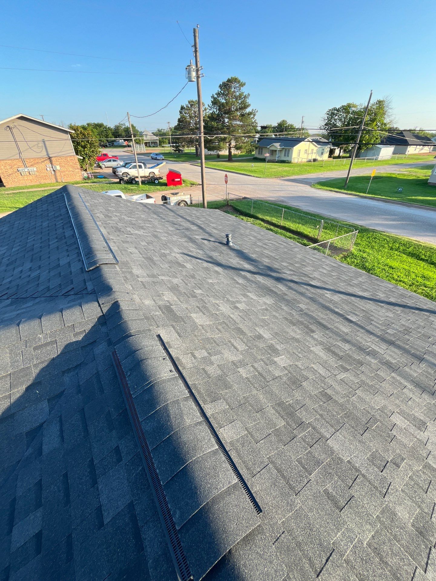 Reroof with Full Redeck by Berry Good Roofing 