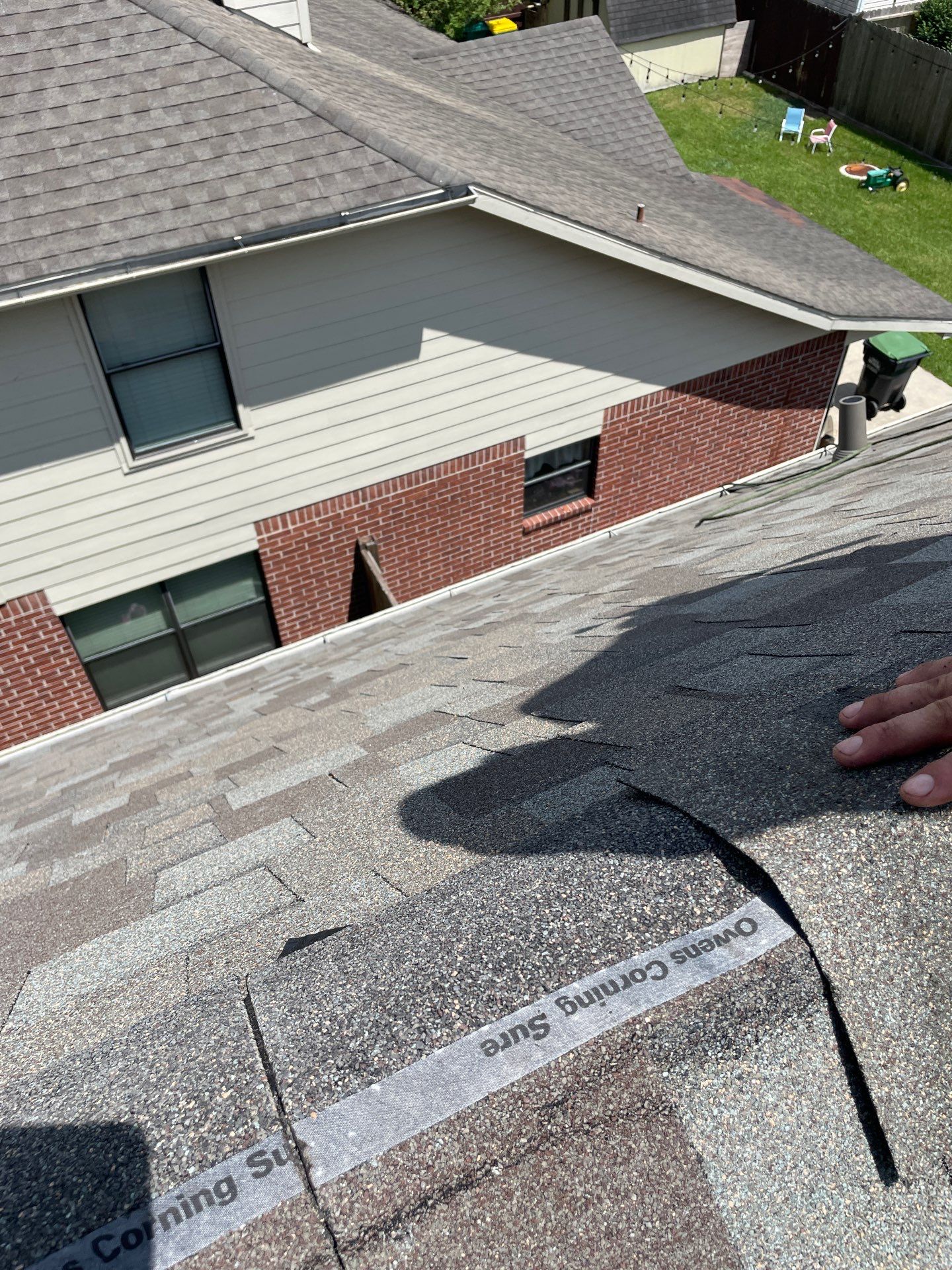 Residential Roofing Installation using Owen's Corning Duration (Lifetime) Shingles by Roof Repair Company