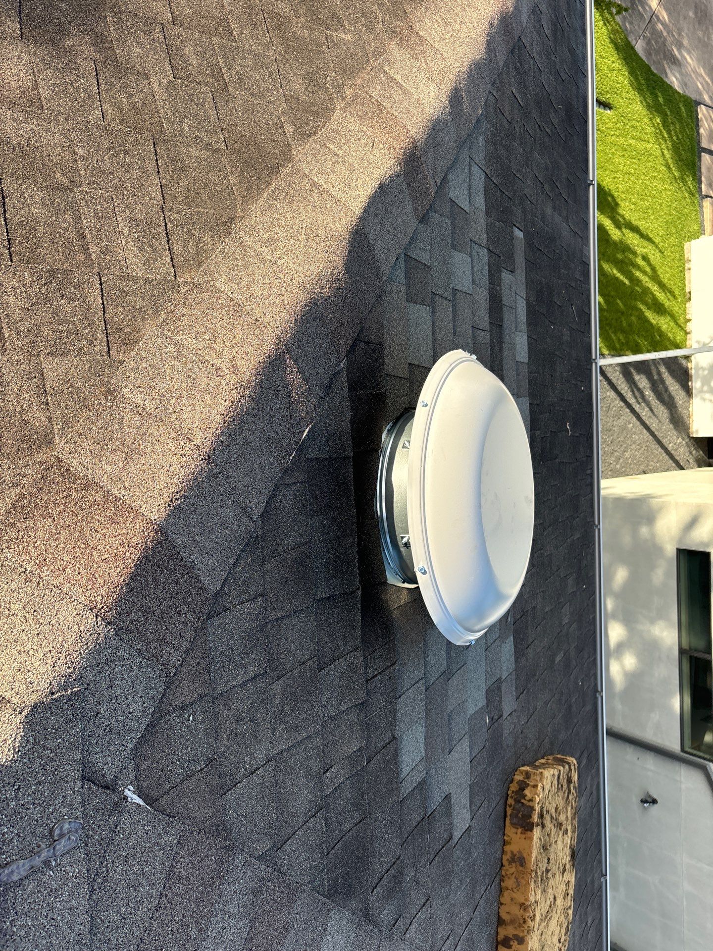 Hail Damage using Owen's Corning Duration (Lifetime) Shingles by Roof Repair Company