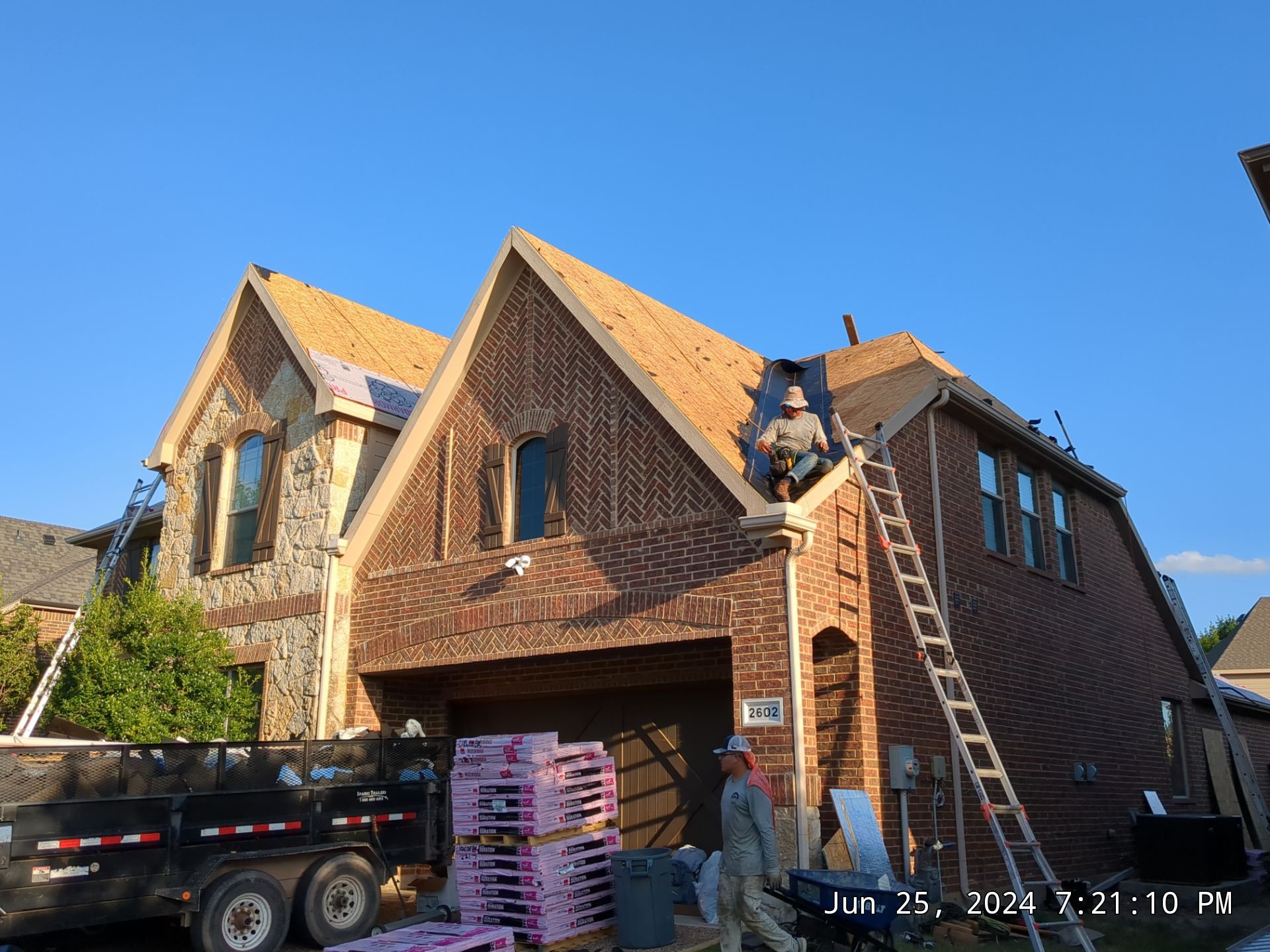 Trophy Club New Roof and Gutters by Blackforest Roofing