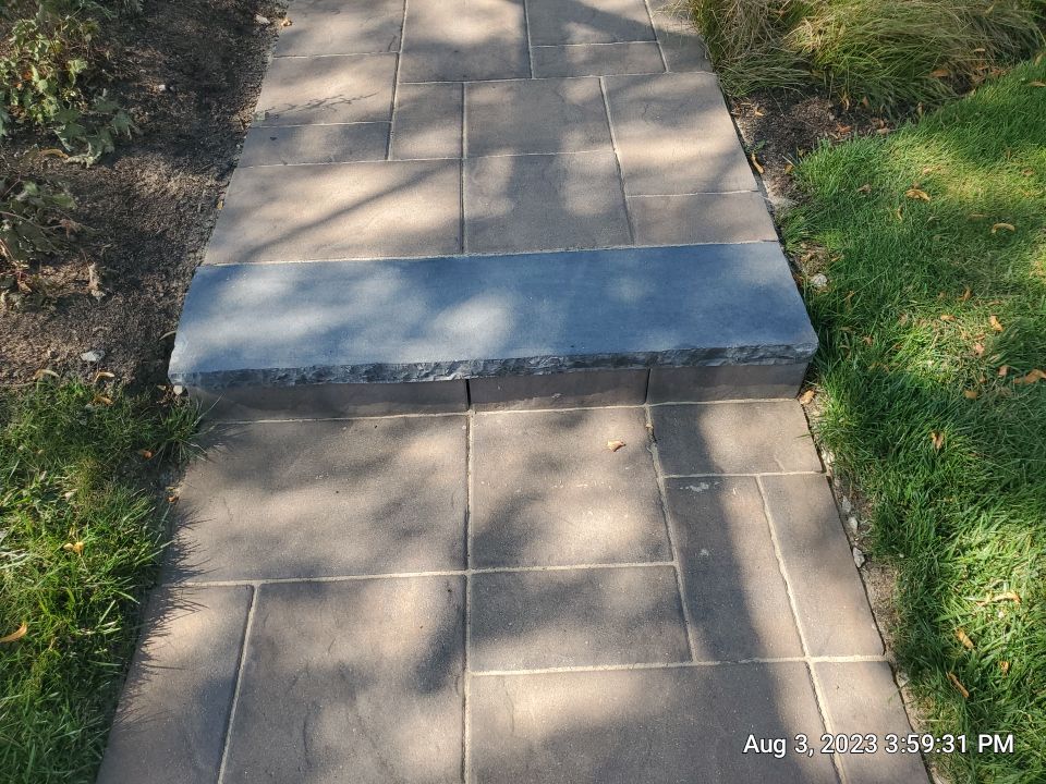 Brick paver clean, sand and seal. using Surebond SB-1300 by Northern Power Washing LLC.