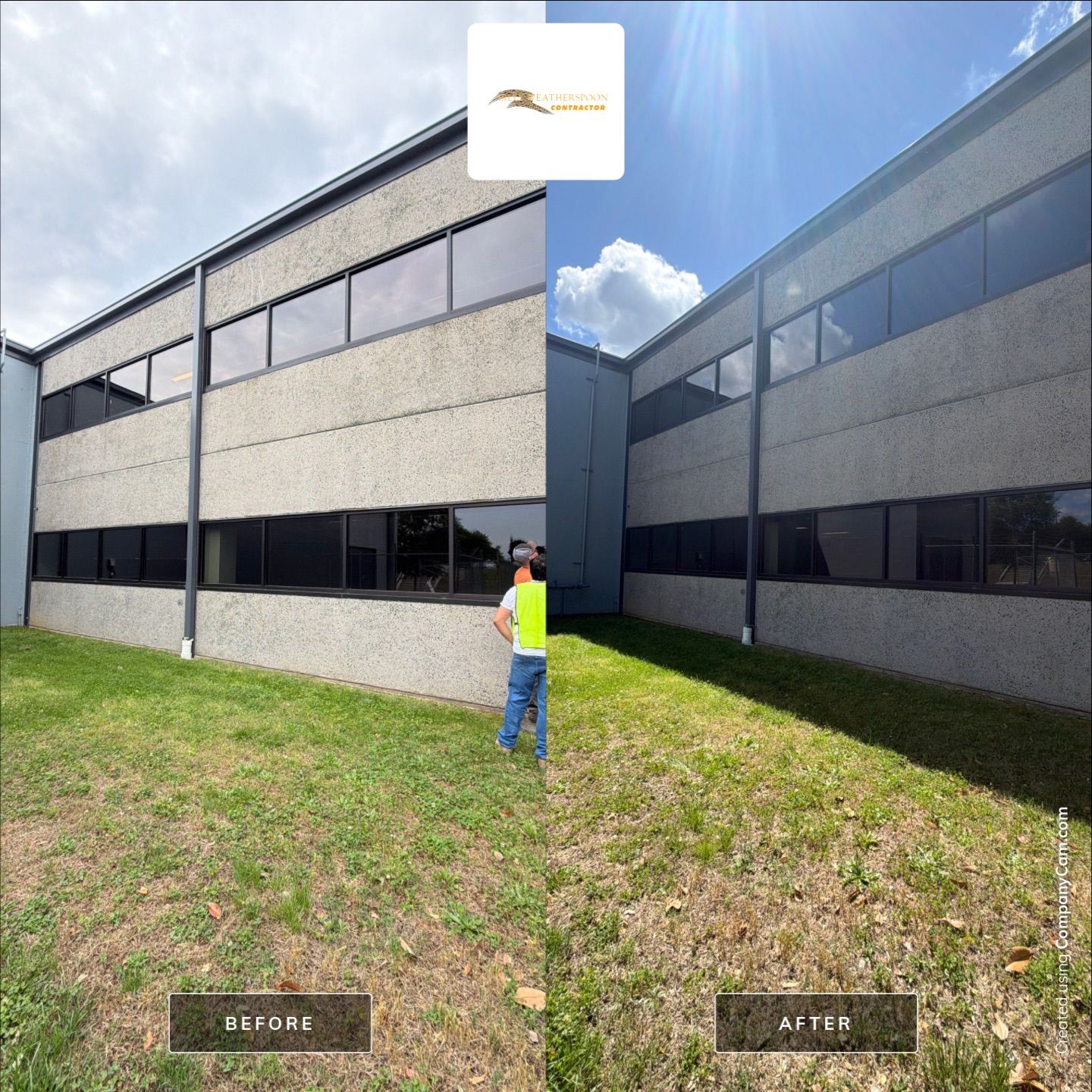 Commercial Expansion Joint Resealing and Exterior Improvements in Raleigh by Billy Weatherspoon Contractor