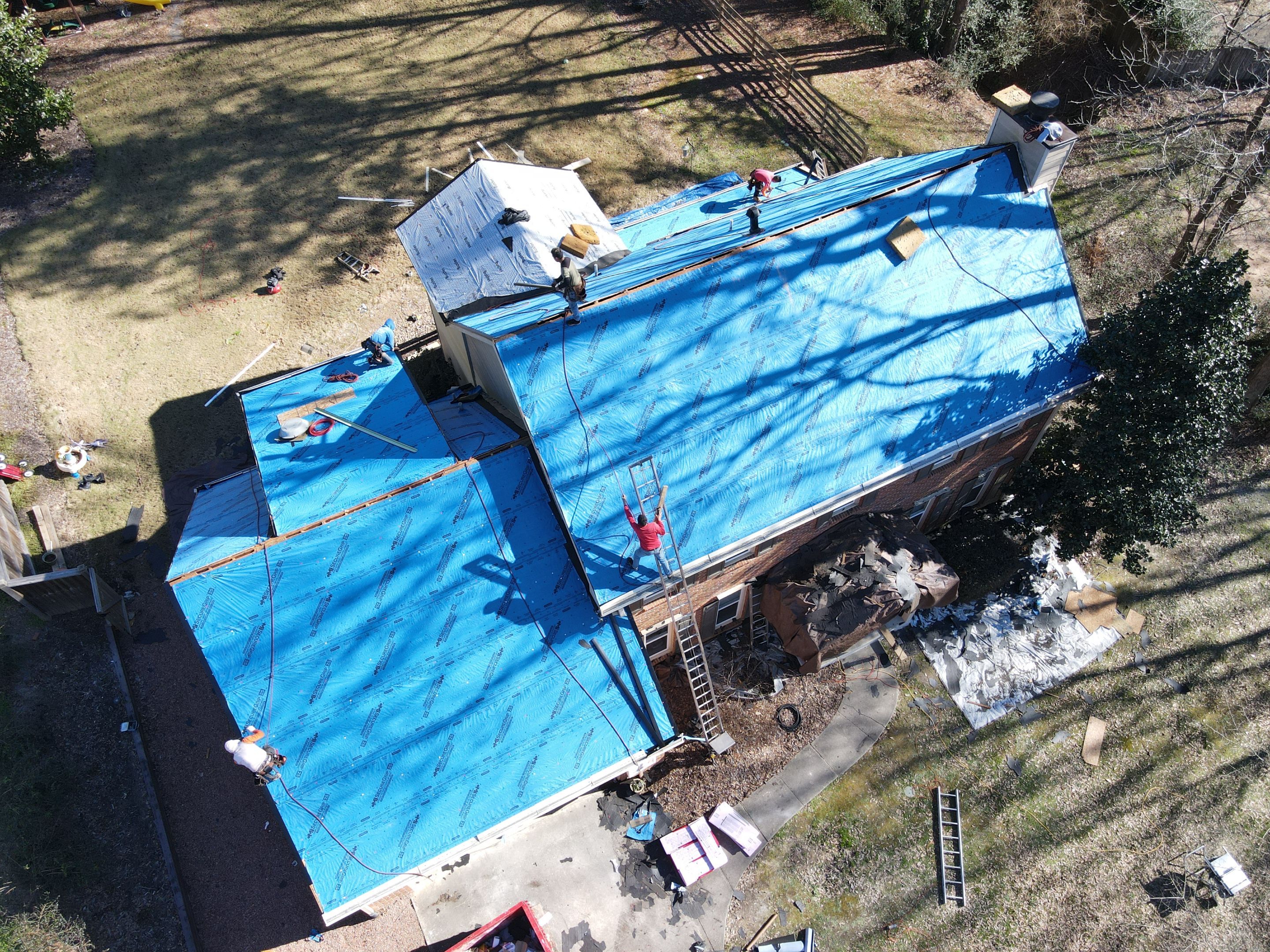 Residential Roofing Installation using Owens Corning by Inspector Roofing and Restoration