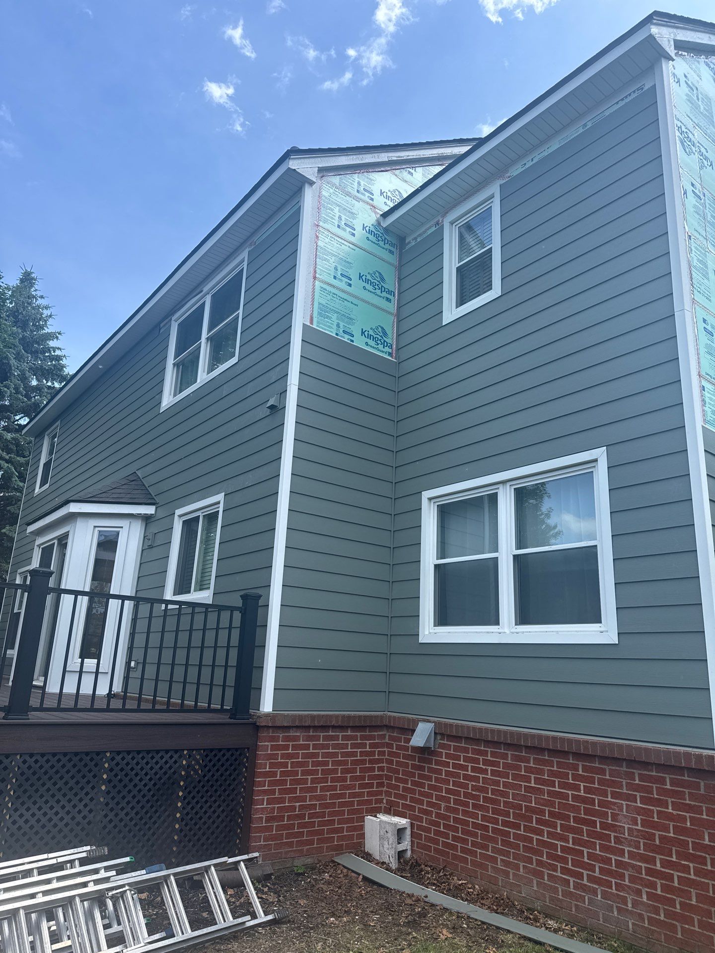 Siding Replacement using Ascend by 180 Contractors