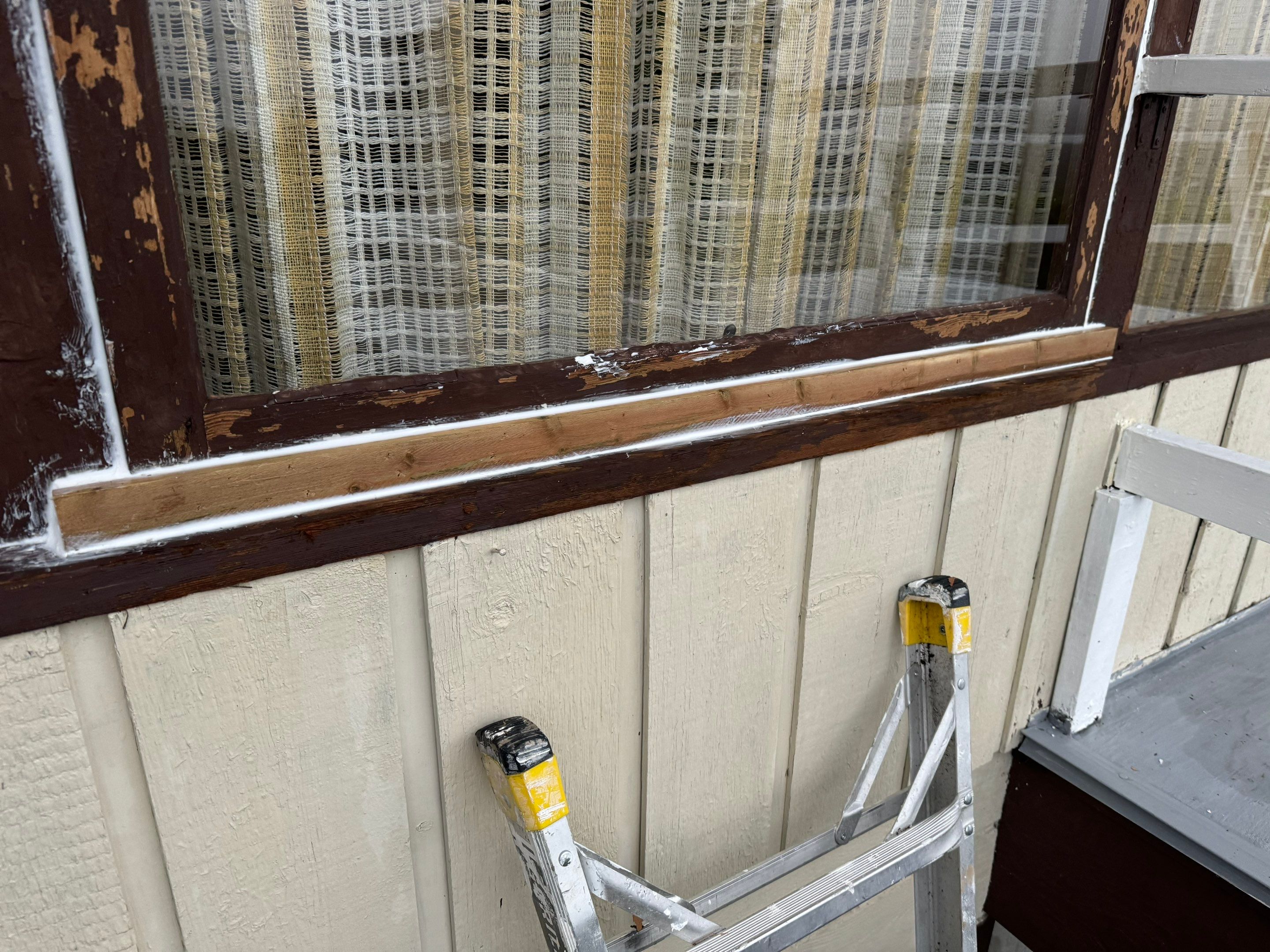 Exterior Window Trim Painting In North Vancouver  by YVR Construction Group