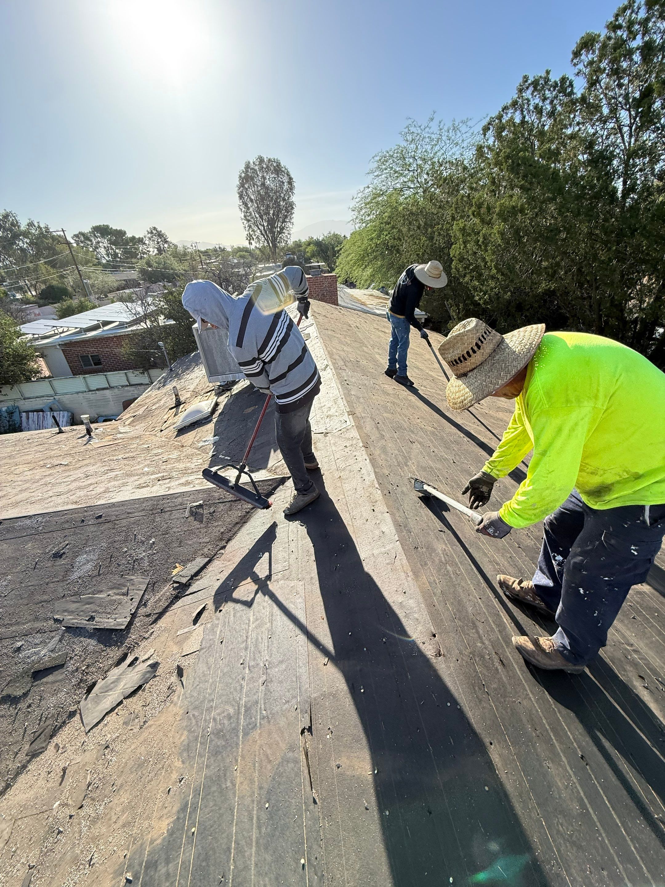 Project in Tucson by West Coast Roofing AZ