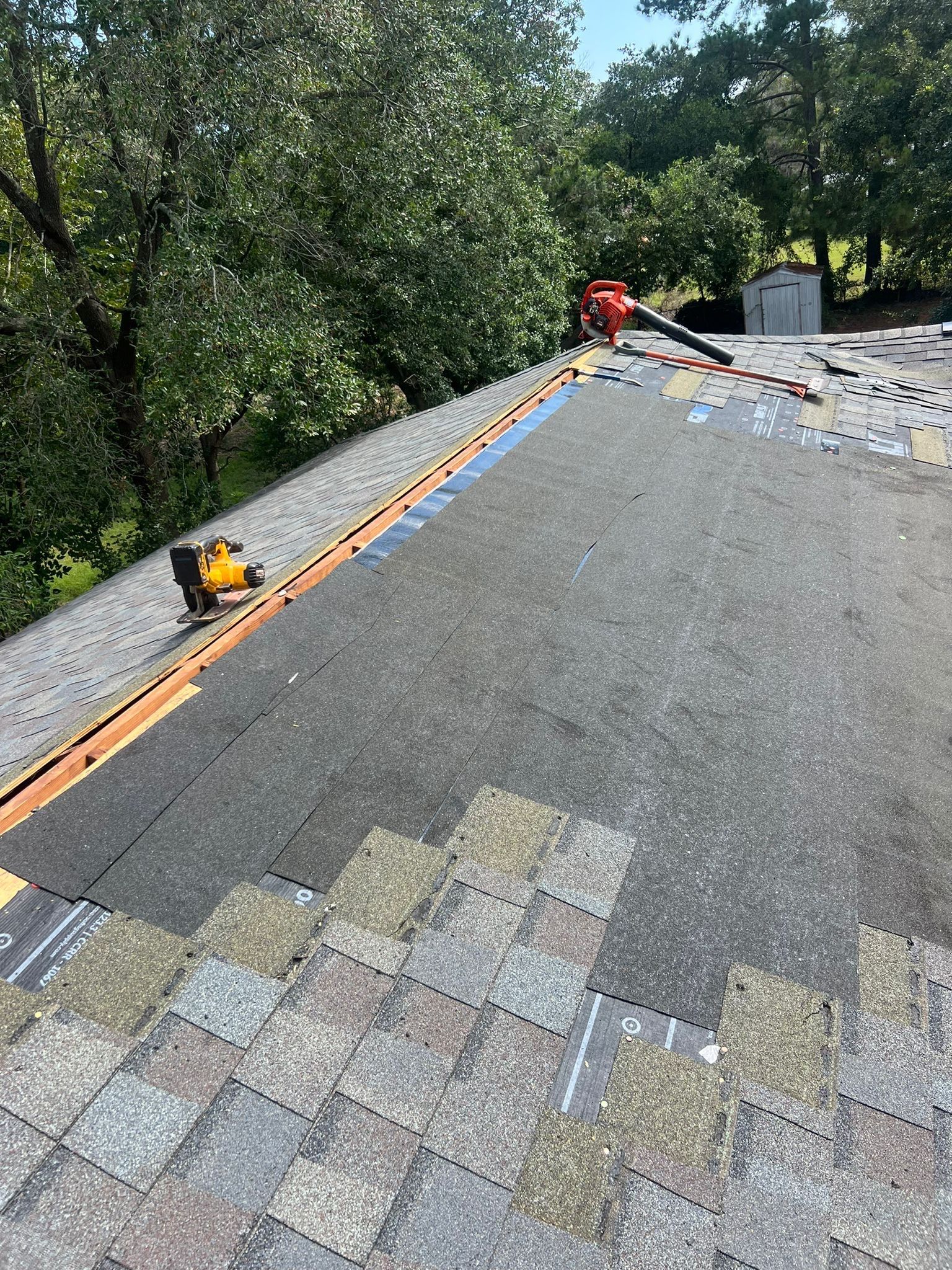 Wilmington Roof Repair with CertainTeed Landmark Weathered Wood Shingles by RGR Construction and Roofing, LLC