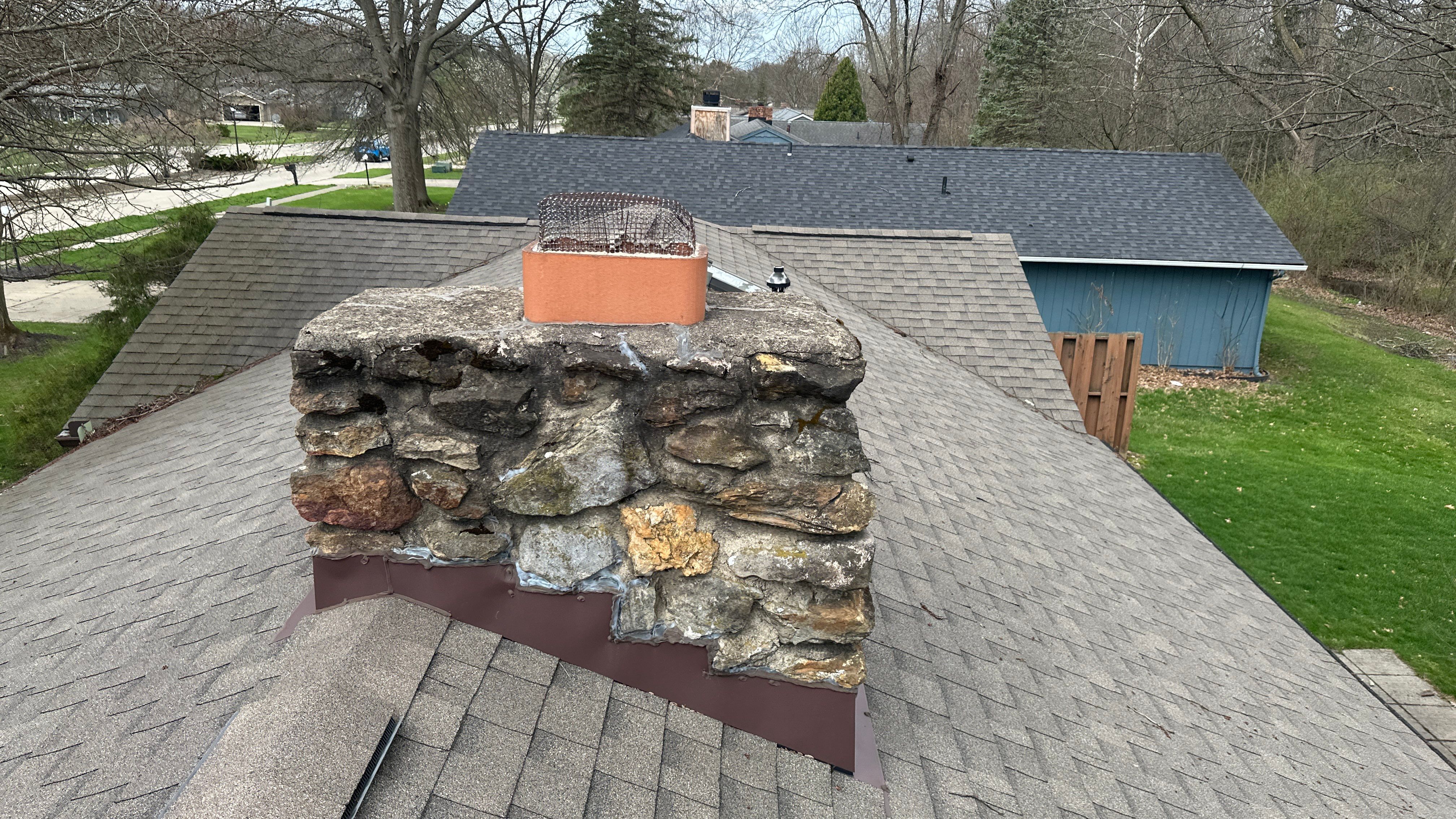 Chimney Rebuild by Homestyle in Strongsville, Ohio by Homestyle Home Improvements (HHI)