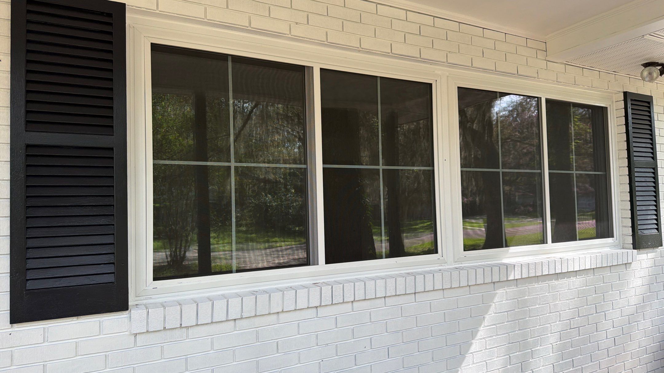 Energy Efficient Window Replacement for Gainesville White Brick Ranch by Windows & Doors Store