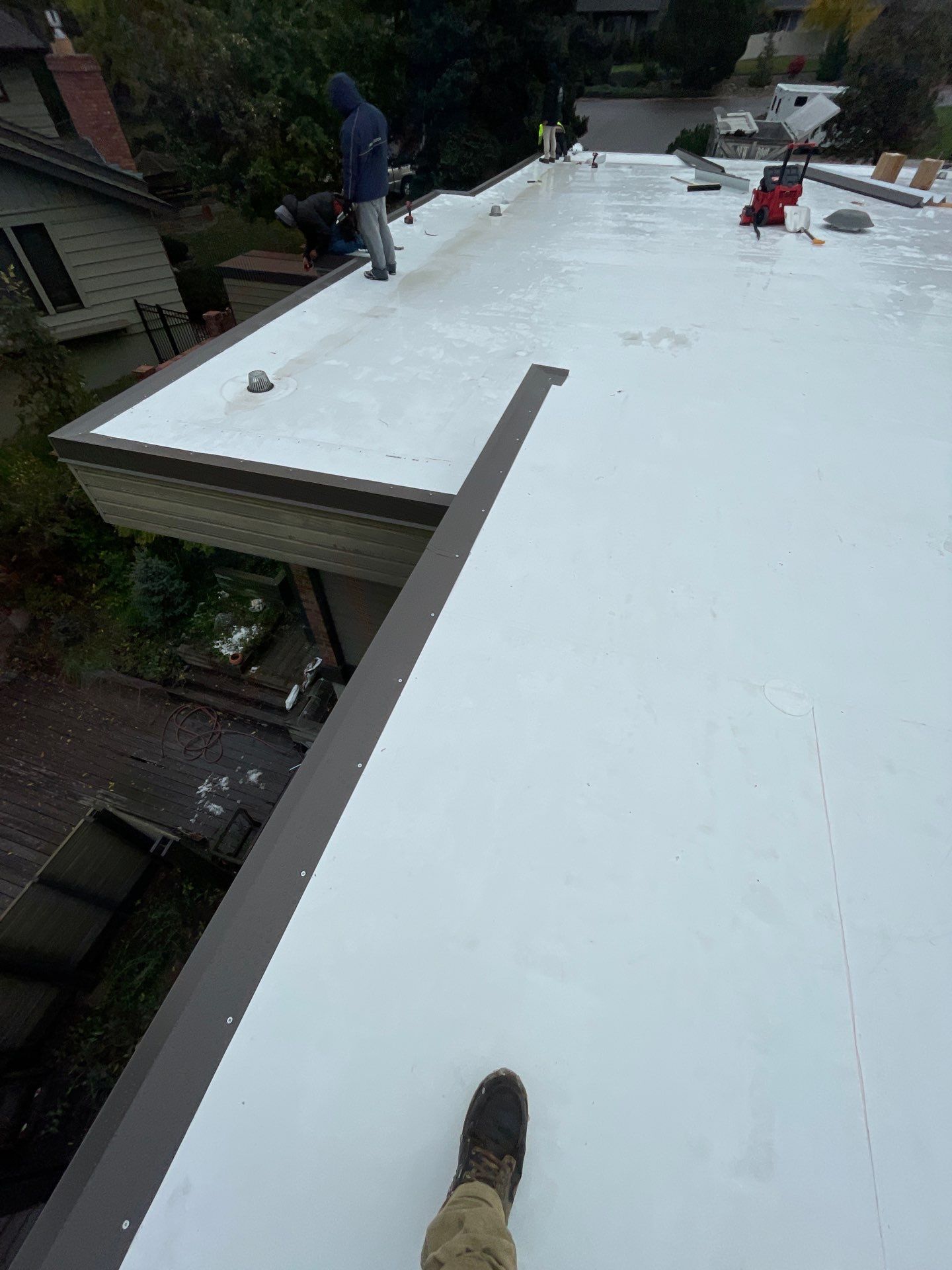 Project in Great Falls by KQC Roofing
