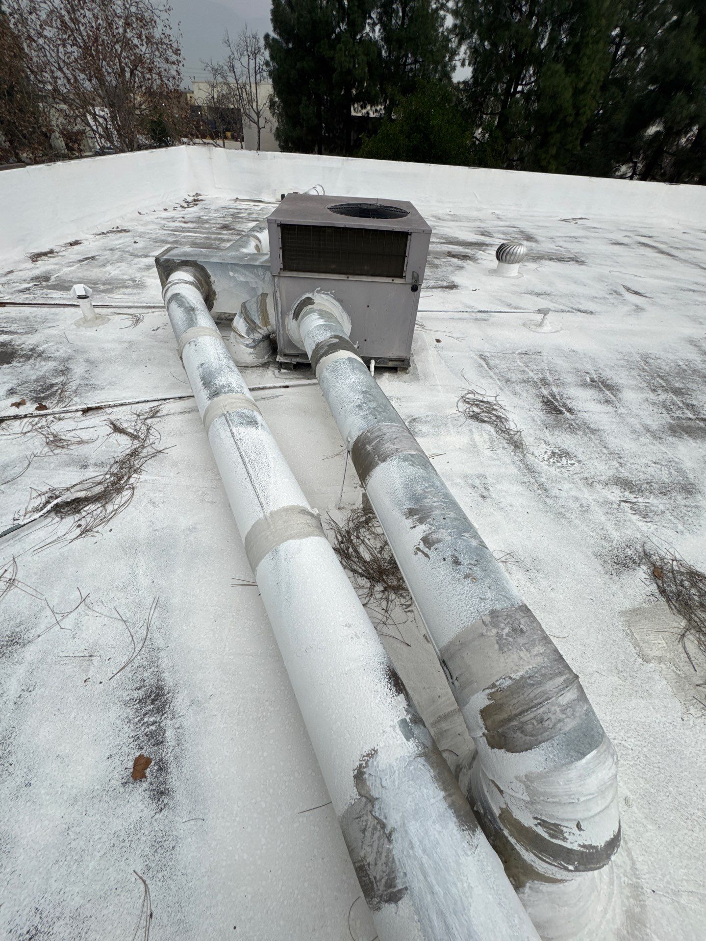 Silicone Coating - Commercial Property in Irwindale by Hull Brothers Roofing
