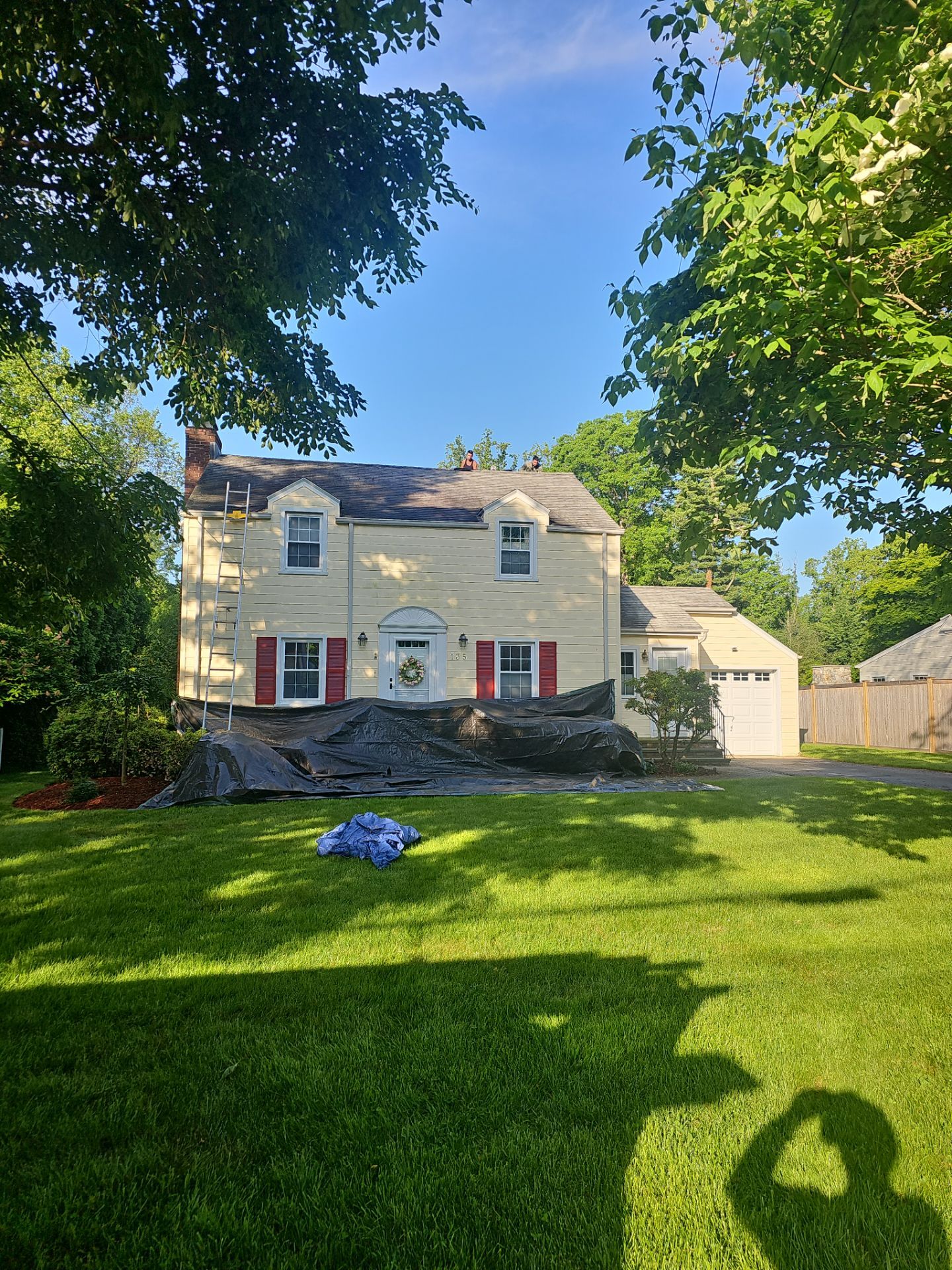 Residential Roofing Installation using Tamko Titan XT - Old English Pewter by A Plus Exterior