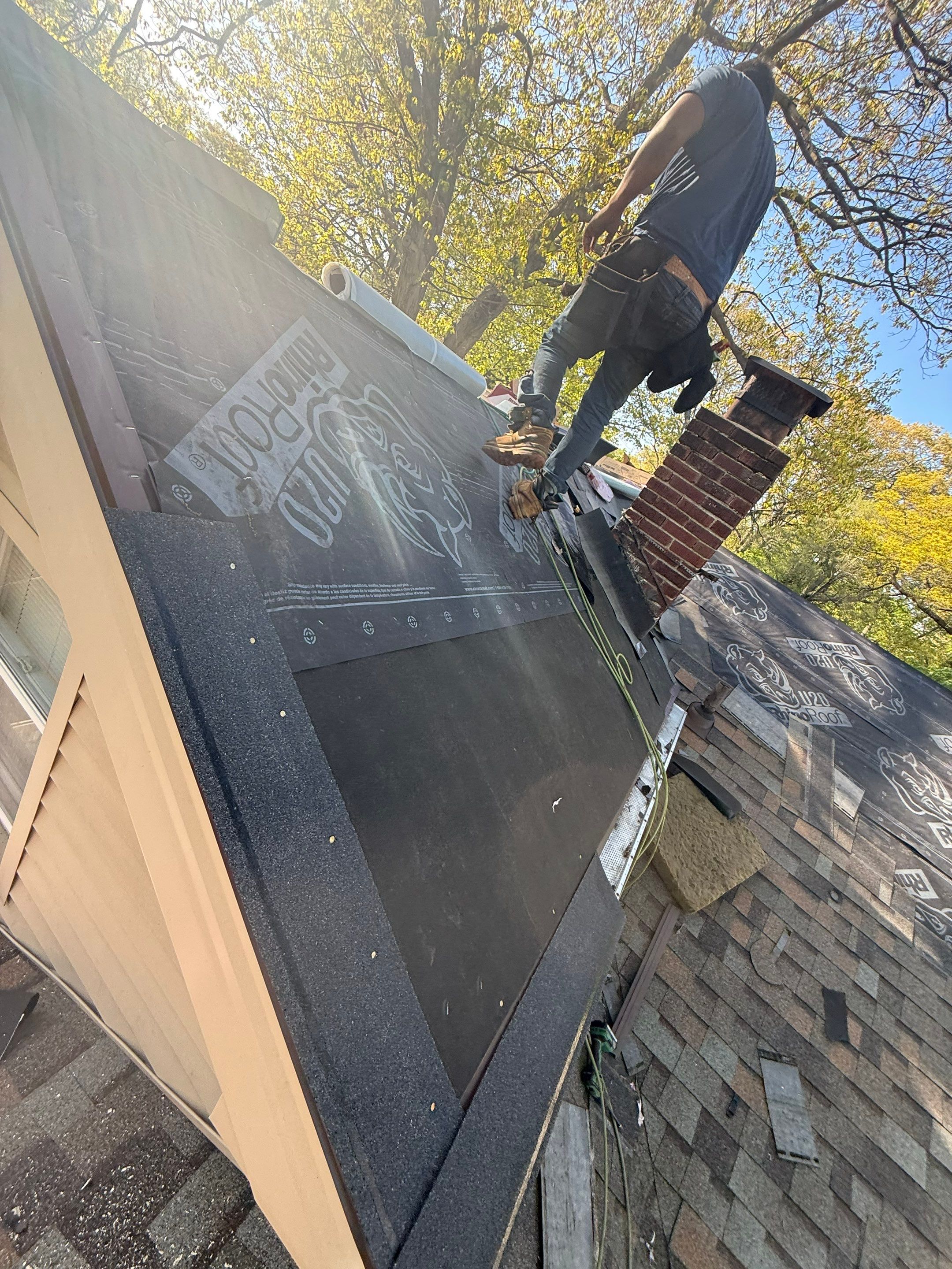 Project in Ferndale by Eave Roofing