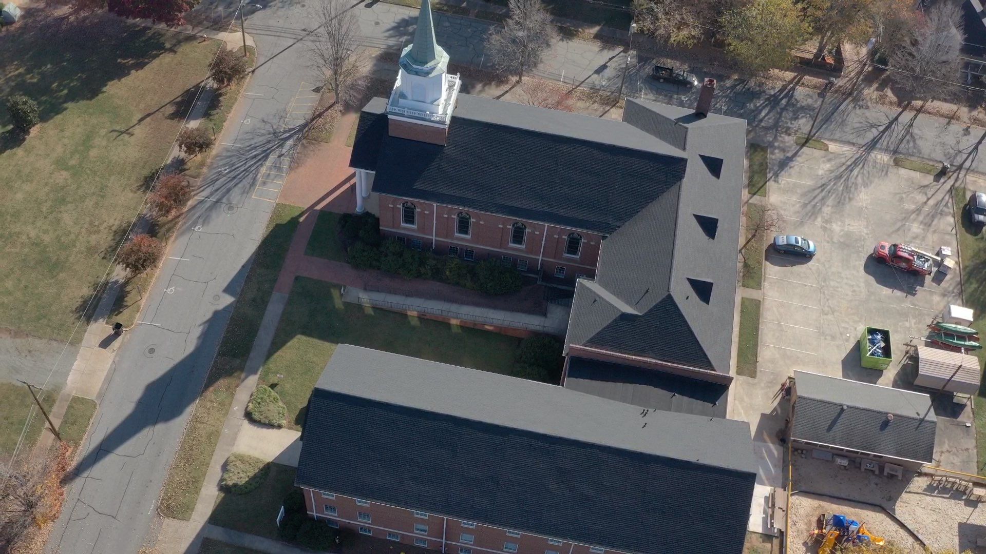 Mebane United Methodist Church by Just In Time Roofing and Restoration