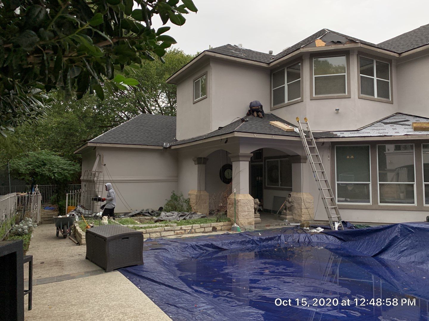 Large Custom Estate Roof Replacement in Arlington by First United Roofing & Construction