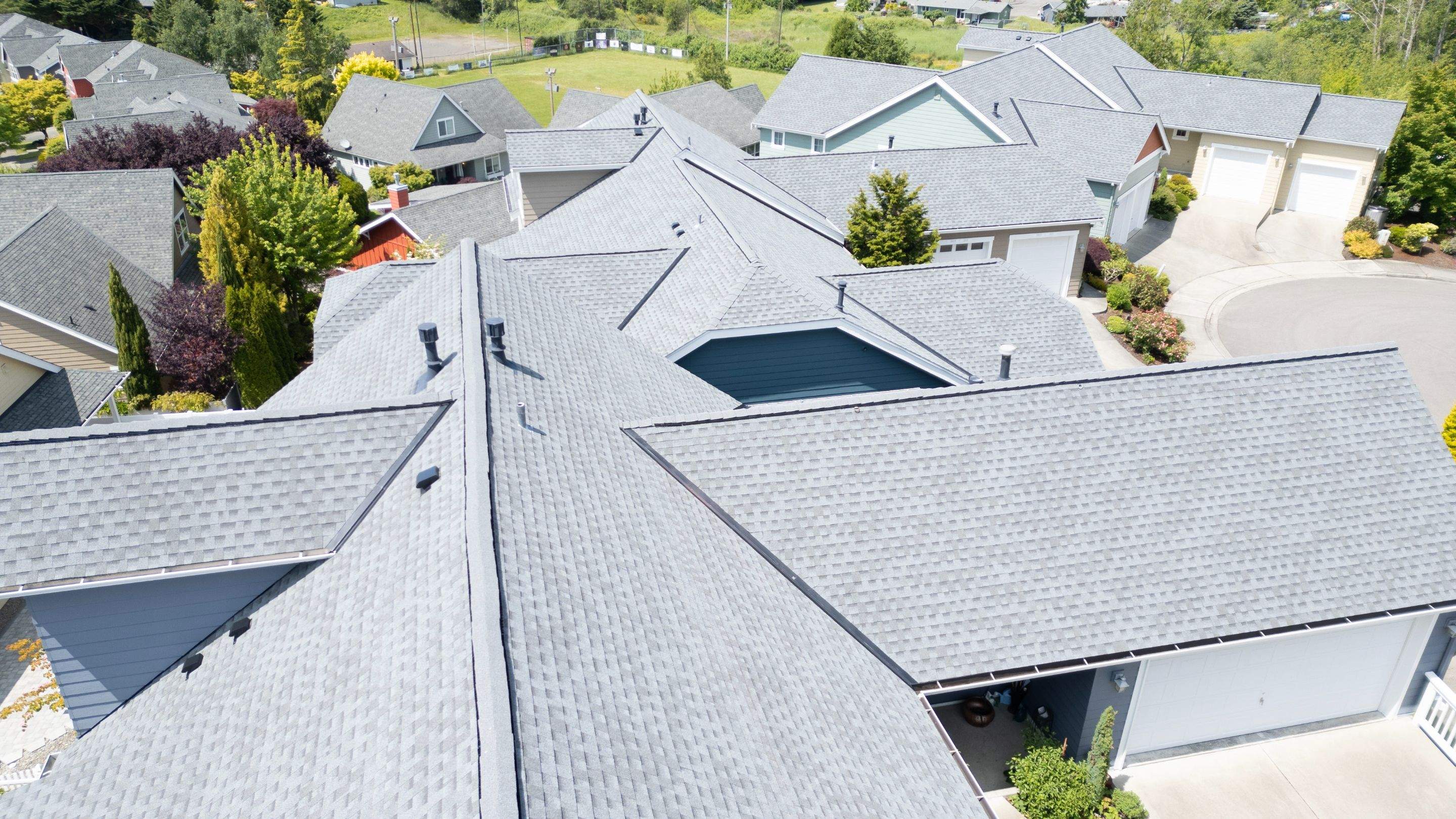 HOA Triplex Reroof Project (10) Buildings by Fields Roof Service Inc