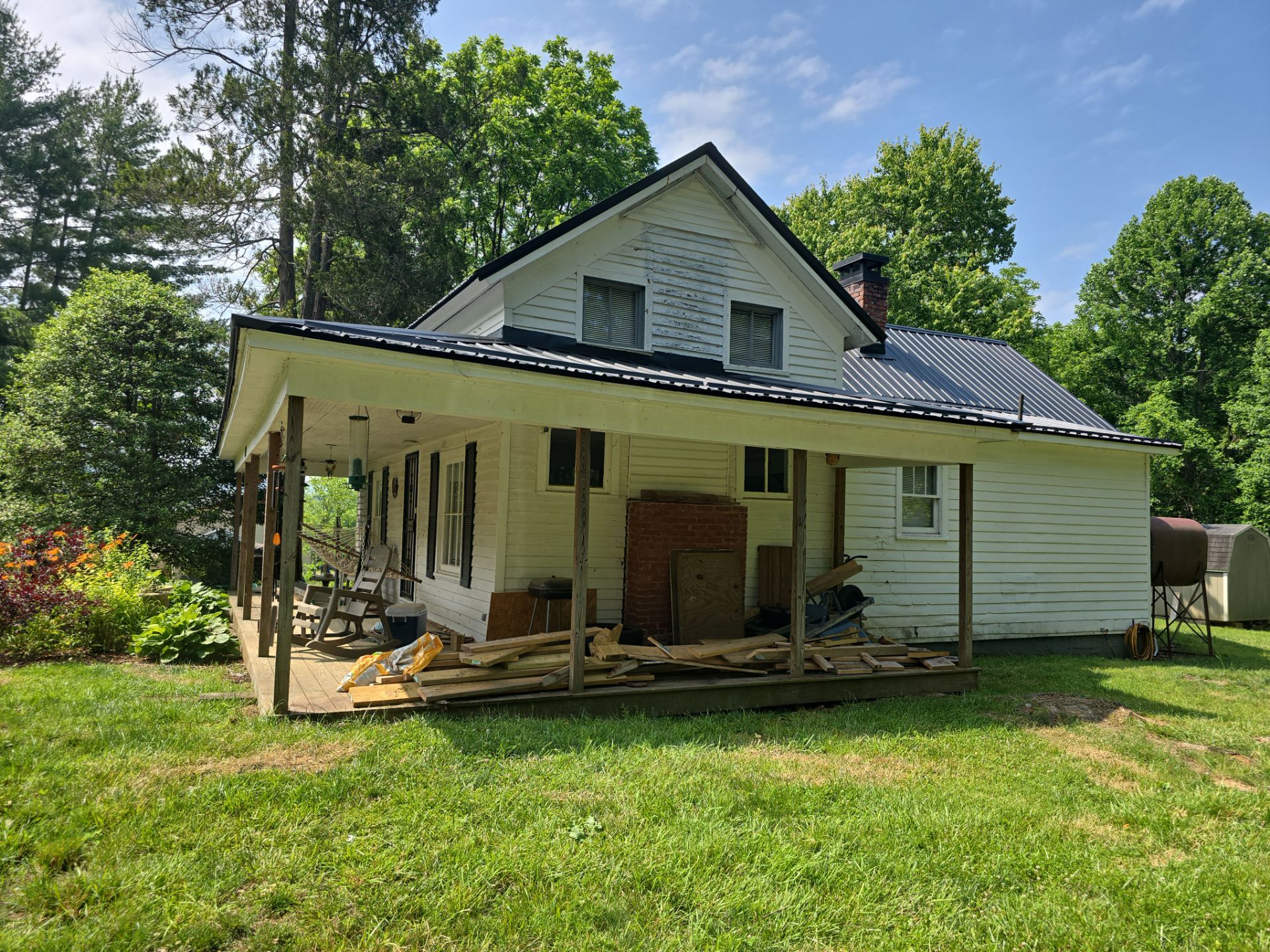 Textured Black AG Panel by Omnia Roofing