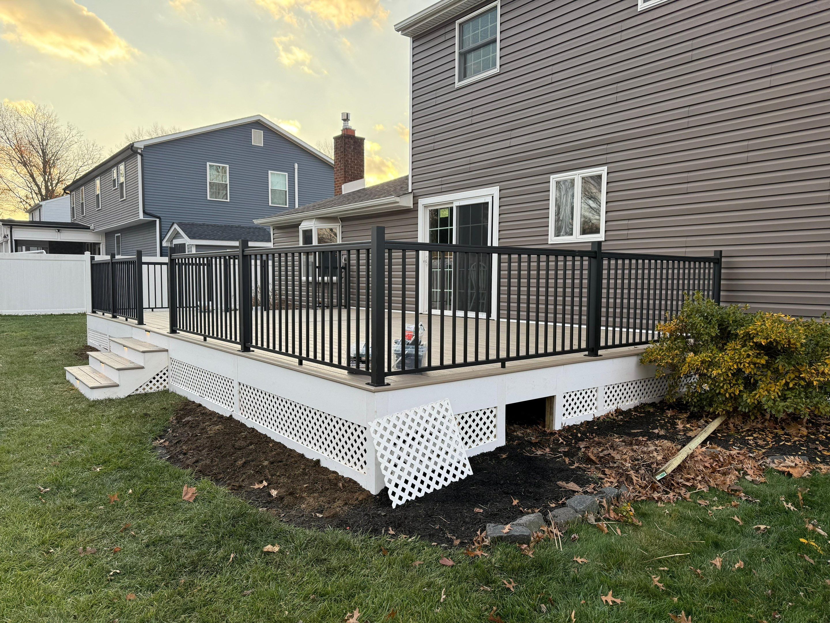 New Deck in Delaran NJ by deck guardian