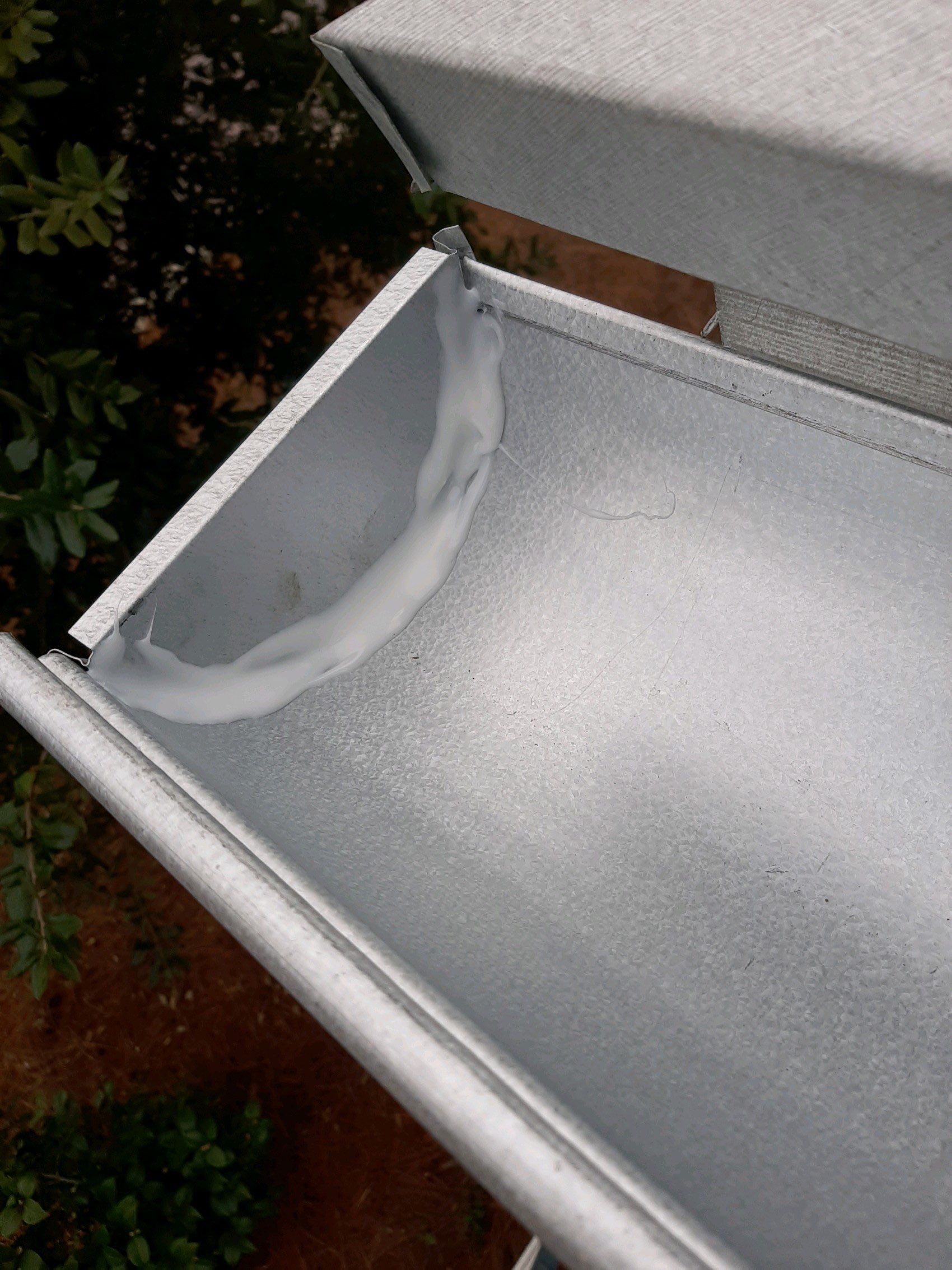 Gutter Installation using Galvalume Half Round Seamless Gutters and LeafBlaster Pro Gutter Guards by Gutter Professors