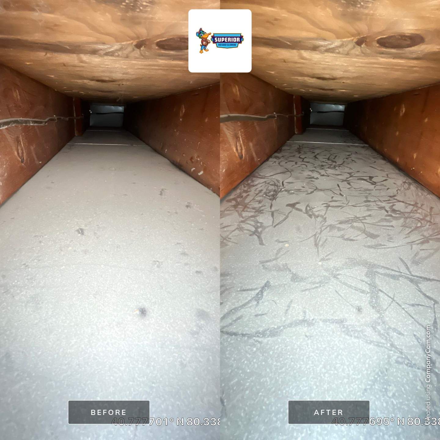 Air Duct Cleaning With a Vacuum Truck in Beaver Falls, PA by Superior Air Duct Cleaning