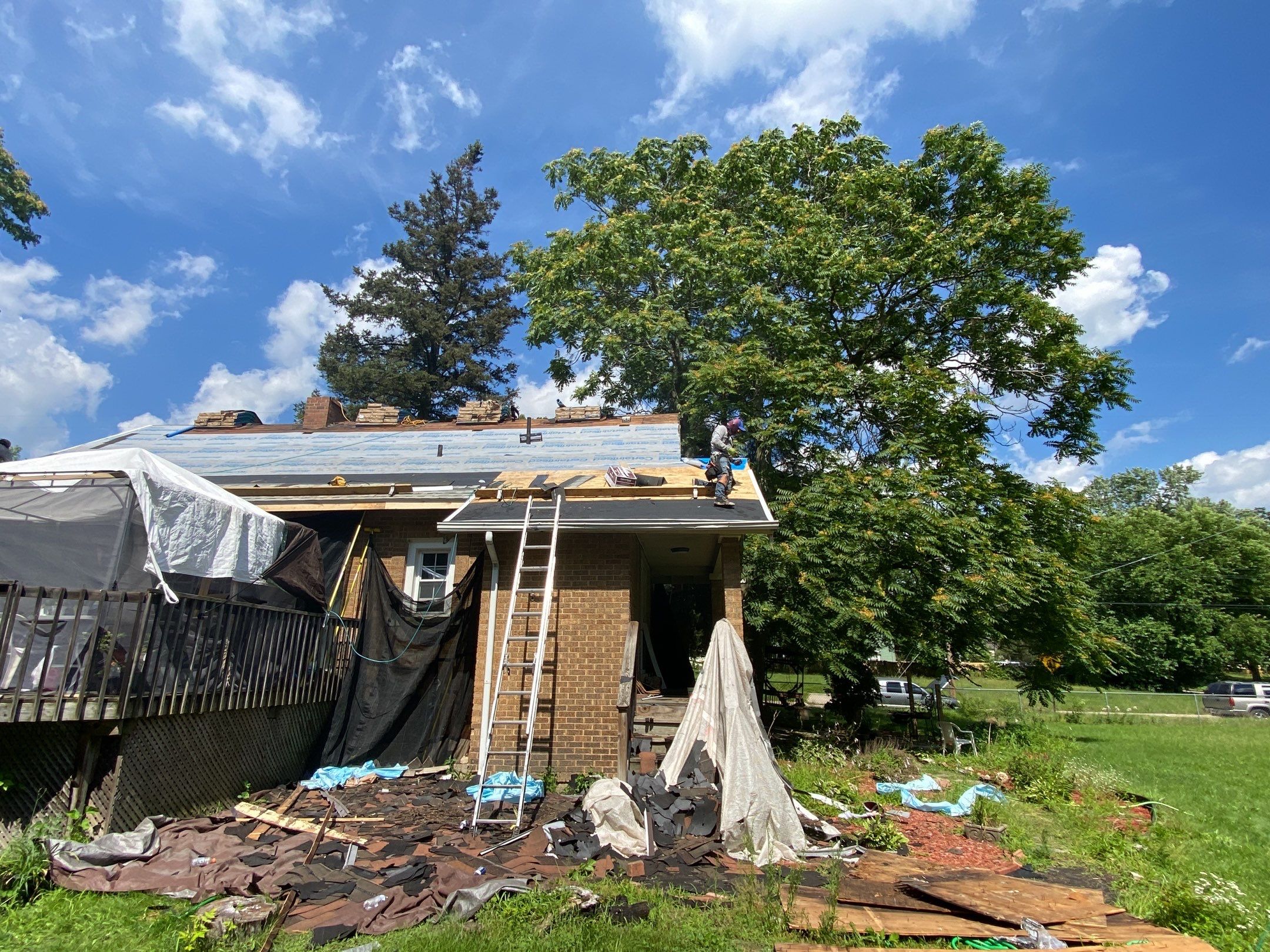 Roof Replacement using CertainTeed Landmark by 180 Contractors