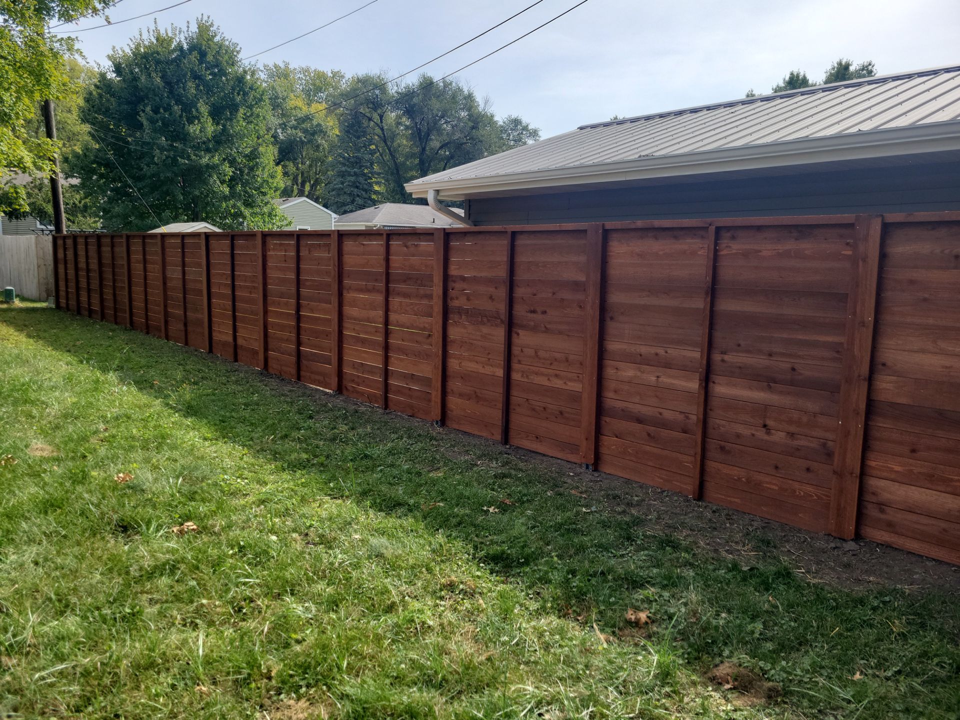 Project in Cedar Falls by Perfect Picket Fence and Stain
