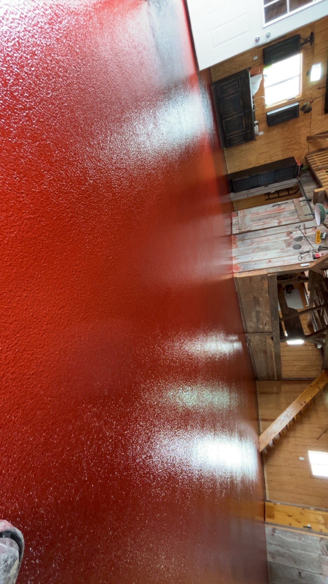Tile Red by Granite Garage Floors