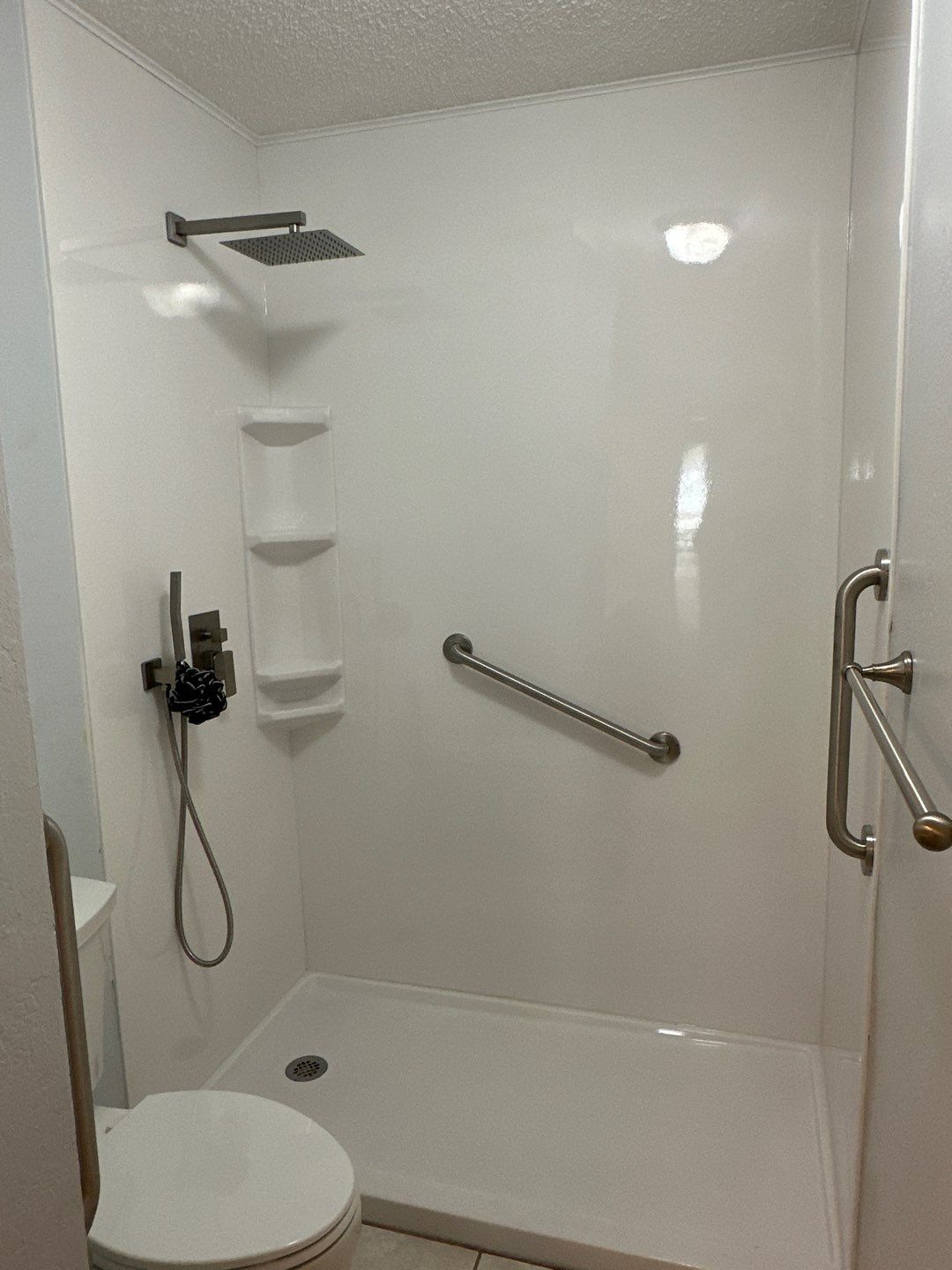 Bathroom Remodel using The Onyx Collection by Ekon Bath, LLC