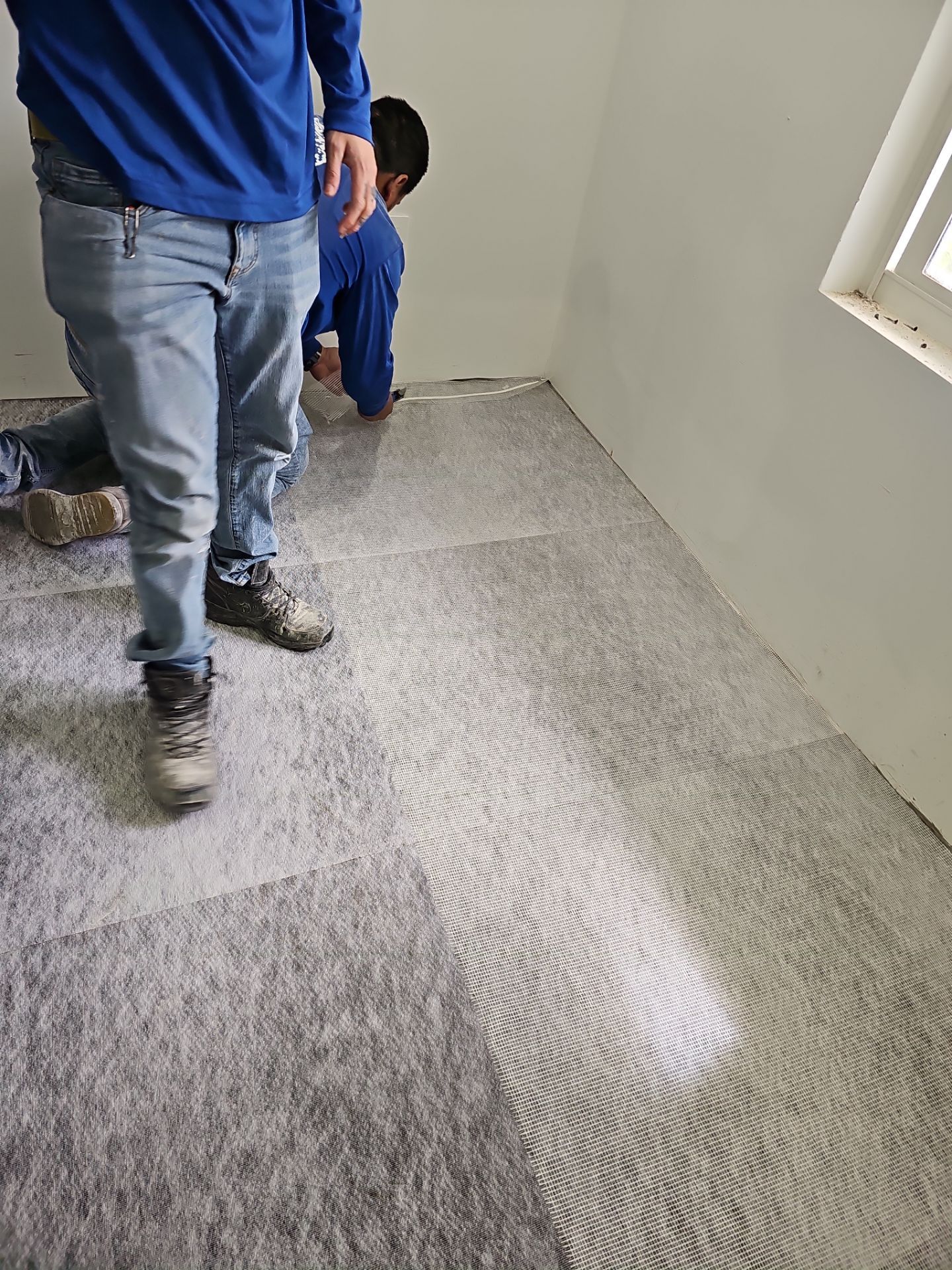 Home Floor Resurfacing w/Microtopping by Seamless Surfaces