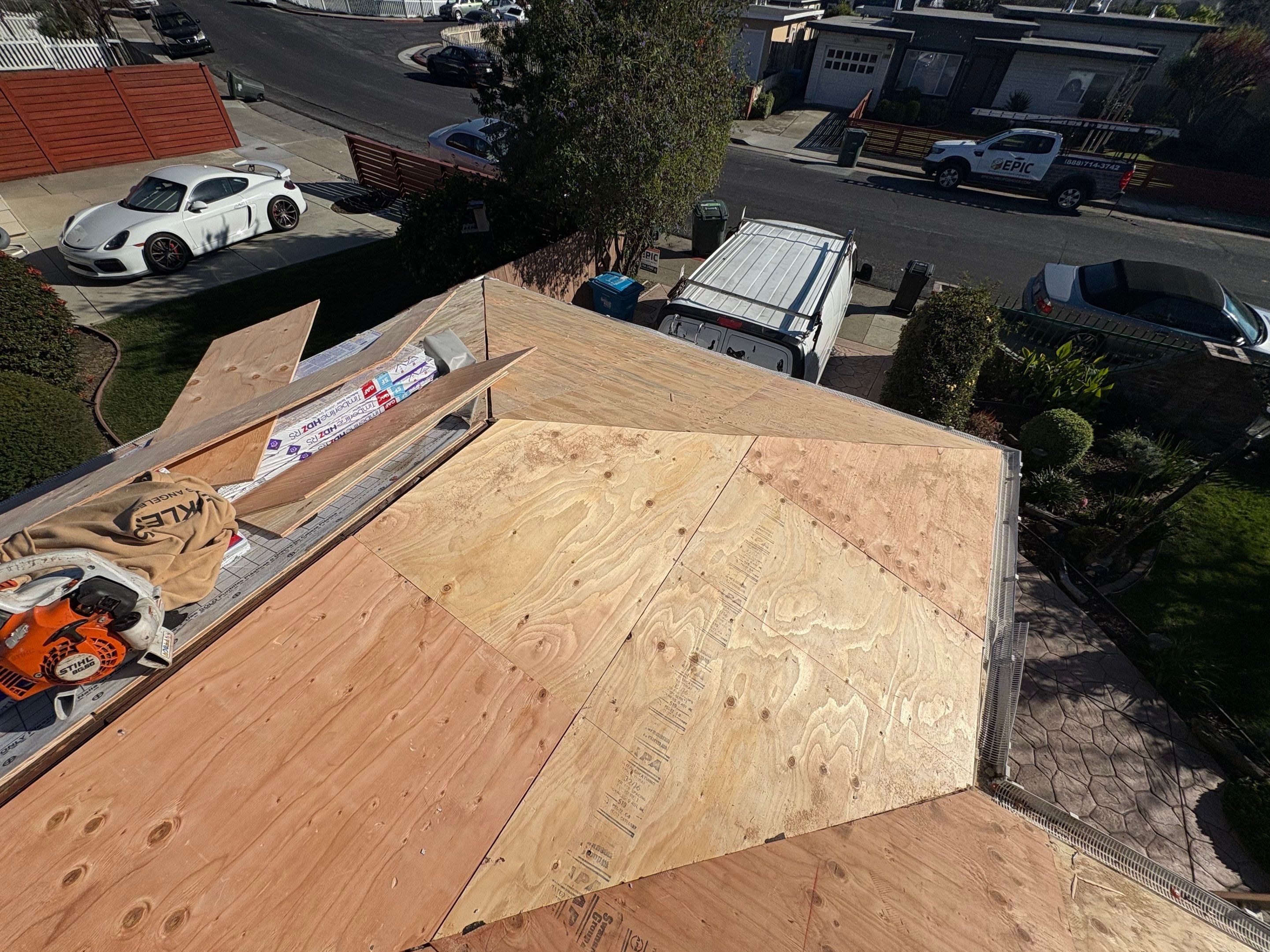 Roof Replacement - San Mateo, CA 94401 by Epic Roof Replacement