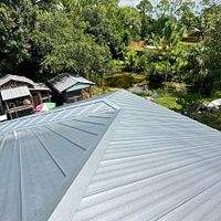 24ga 1" Nail-Strip Mill Finish by Total Roofing System The Metal Roof Experts