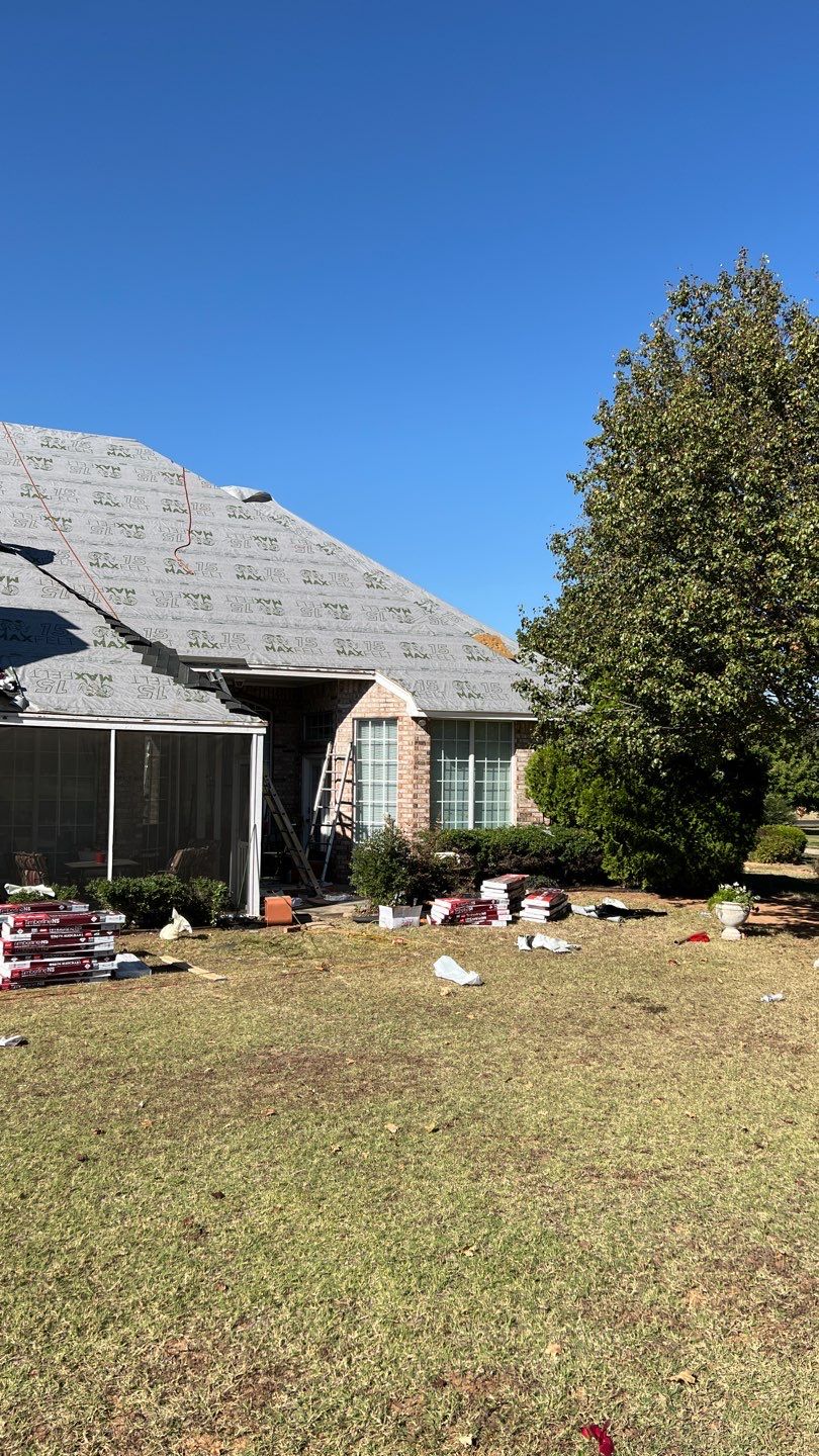 Residential Roofing Installation using GAF Natural Shadow  by A & H Roofing and Contracting