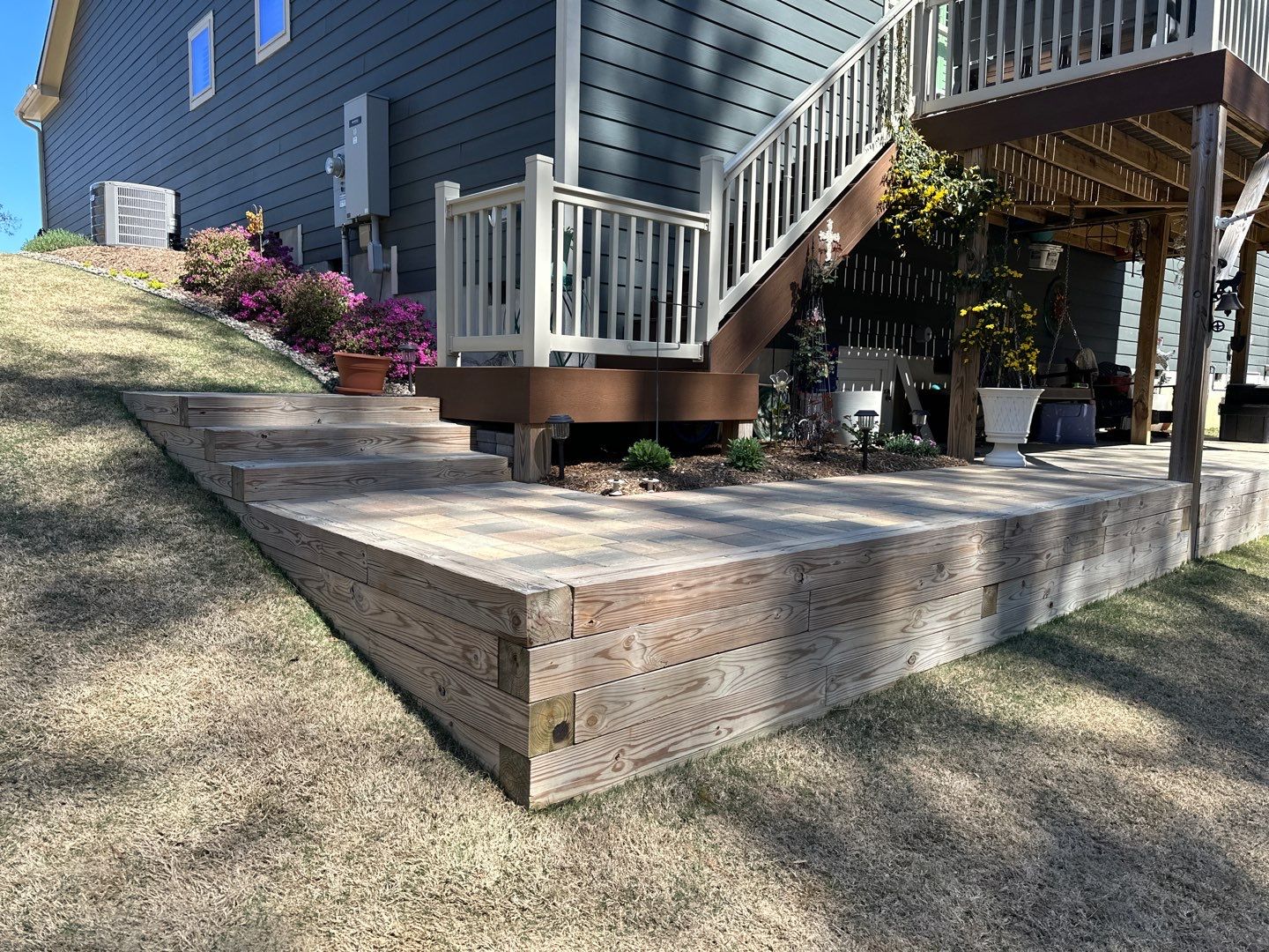 Pavers using Concrete Sealant by DuraSeal