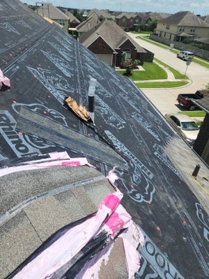 Residential Roofing Installation using Owen's Corning Duration (Lifetime) Shingles