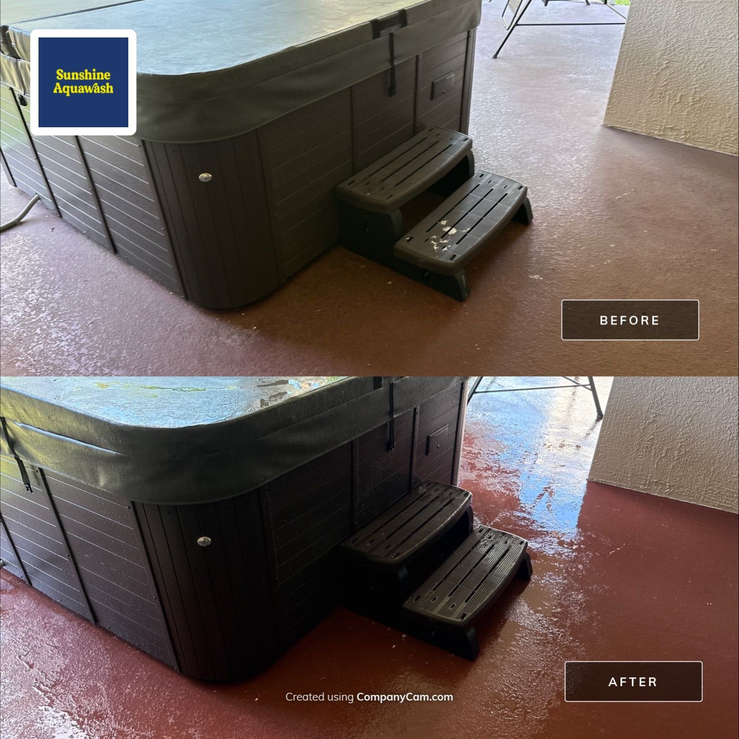 Driveway and Lanai Cleaning In Ellenton, FL by Sunshine AquaWash