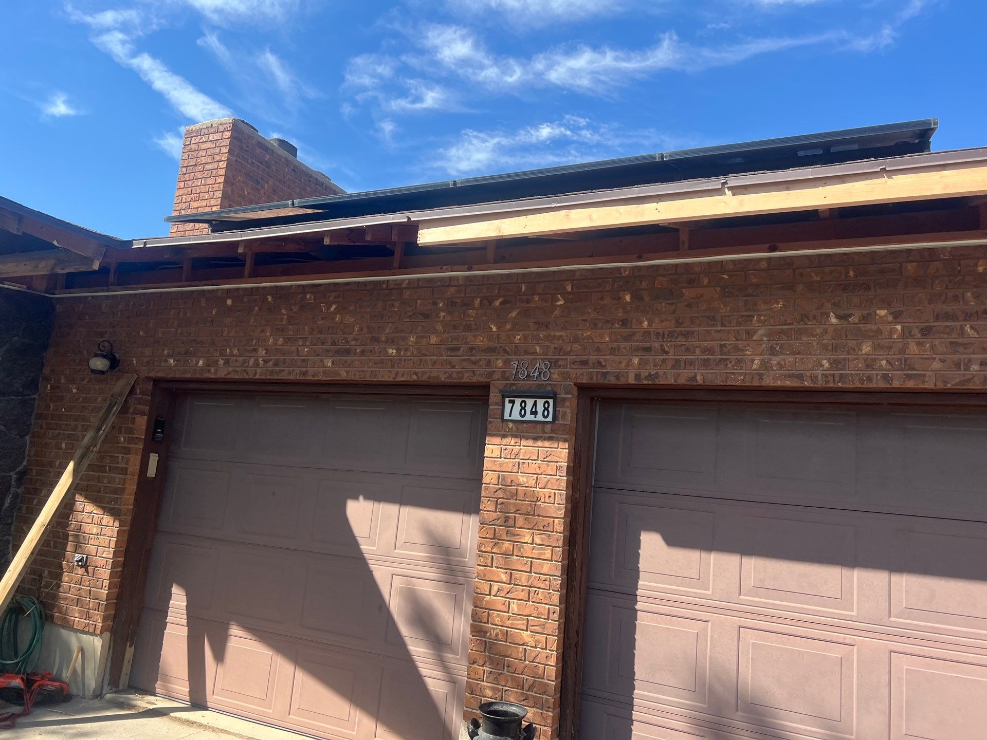 Project in South Weber by Emerald Gotcha Gutters 